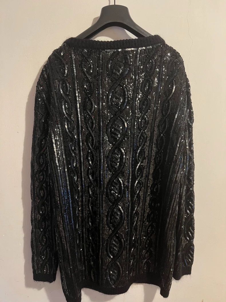 Saint Laurent Paris saint laurent black sequined sweater size S-2507 Size US S / EU 44-46 / 1 - 4 Thumbnail