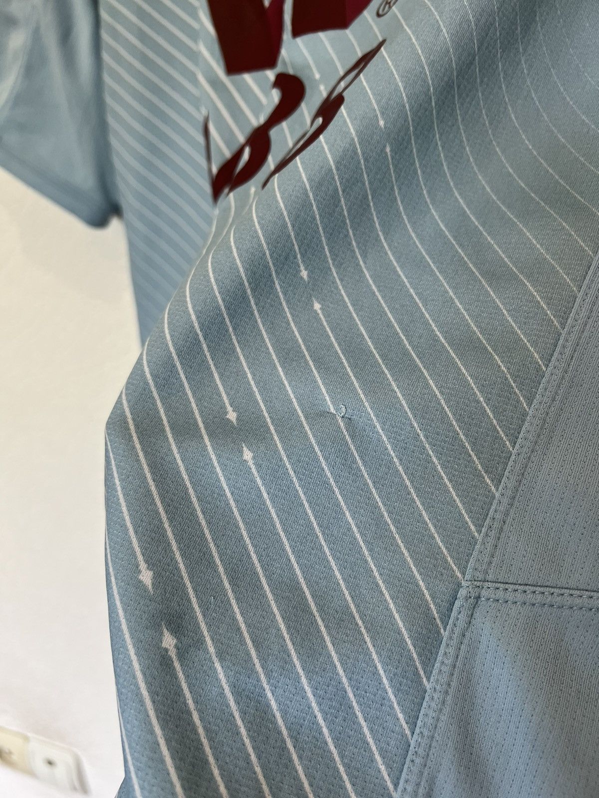 Kappa Aston Villa Kappa 2019/2020 Away Kit Soccer Jersey Football Size US L / EU 52-54 / 3 - 5 Thumbnail