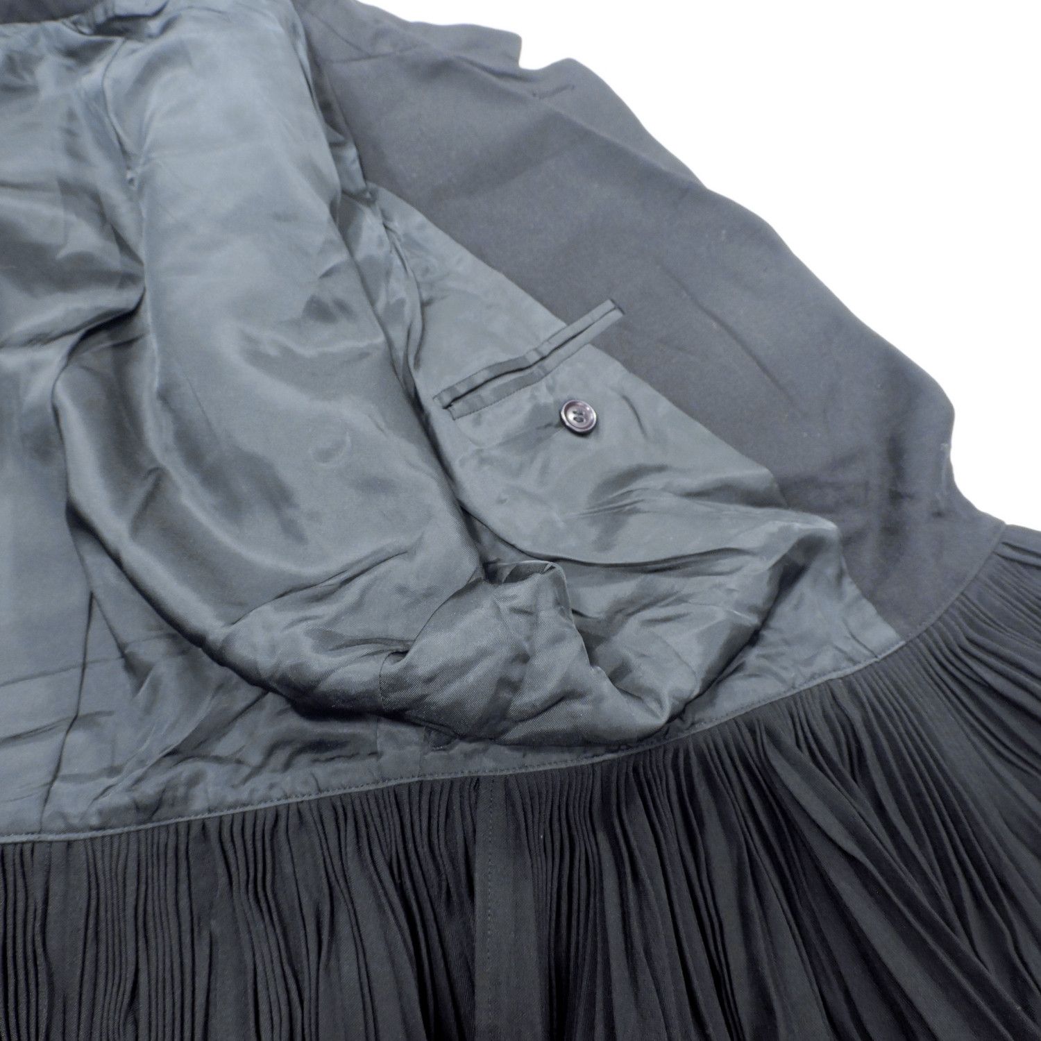 Romeo Gigli ROMEO GIGLI PLEATED HEM BLAZER JACKET Size M / US 6-8 / IT 42-44 - 6 Thumbnail