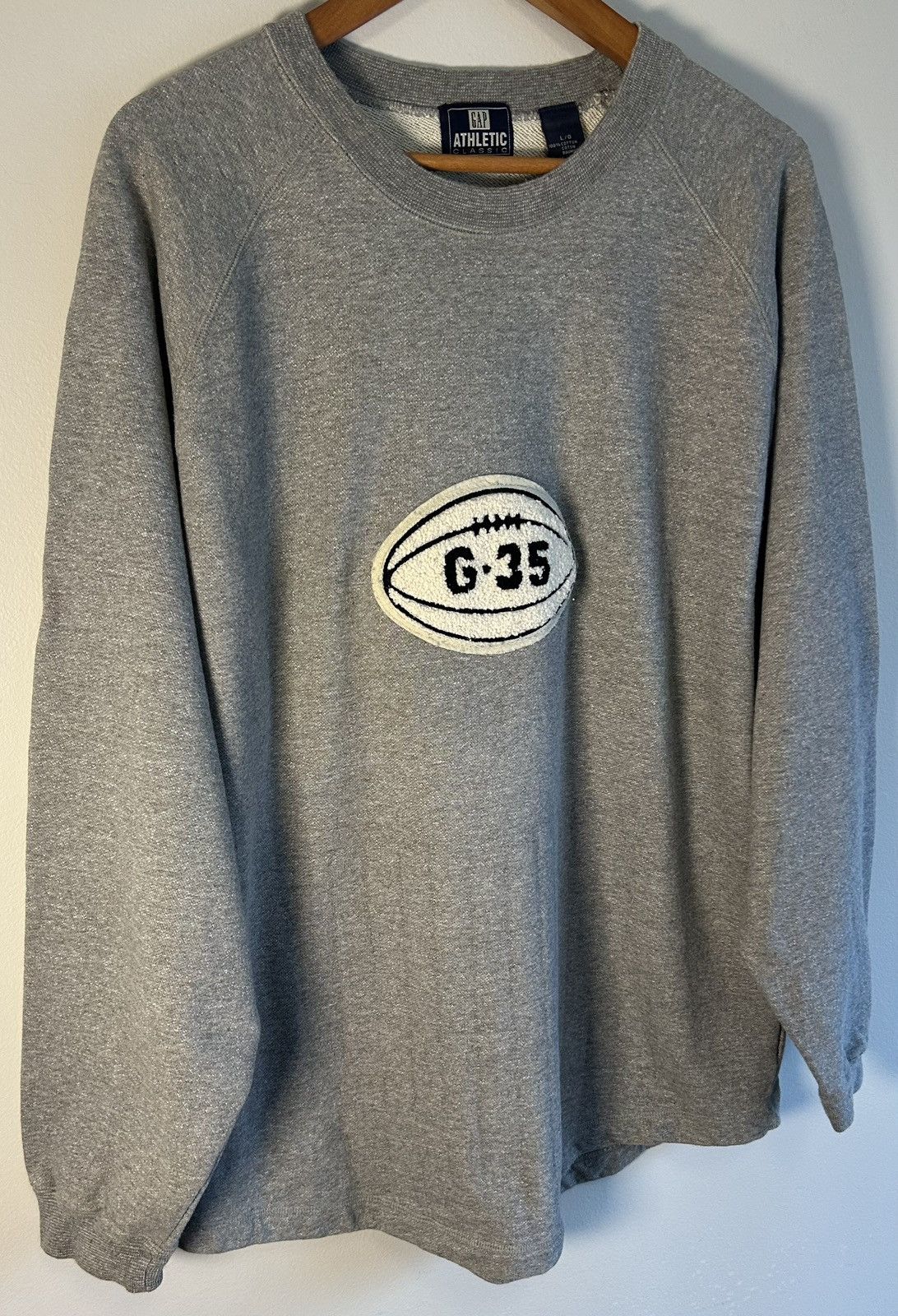 Gap Vintage GAP Athletic Men's Gray G-35 Sweatshirt Crewneck Size US L / EU 52-54 / 3 - 2 Thumbnail