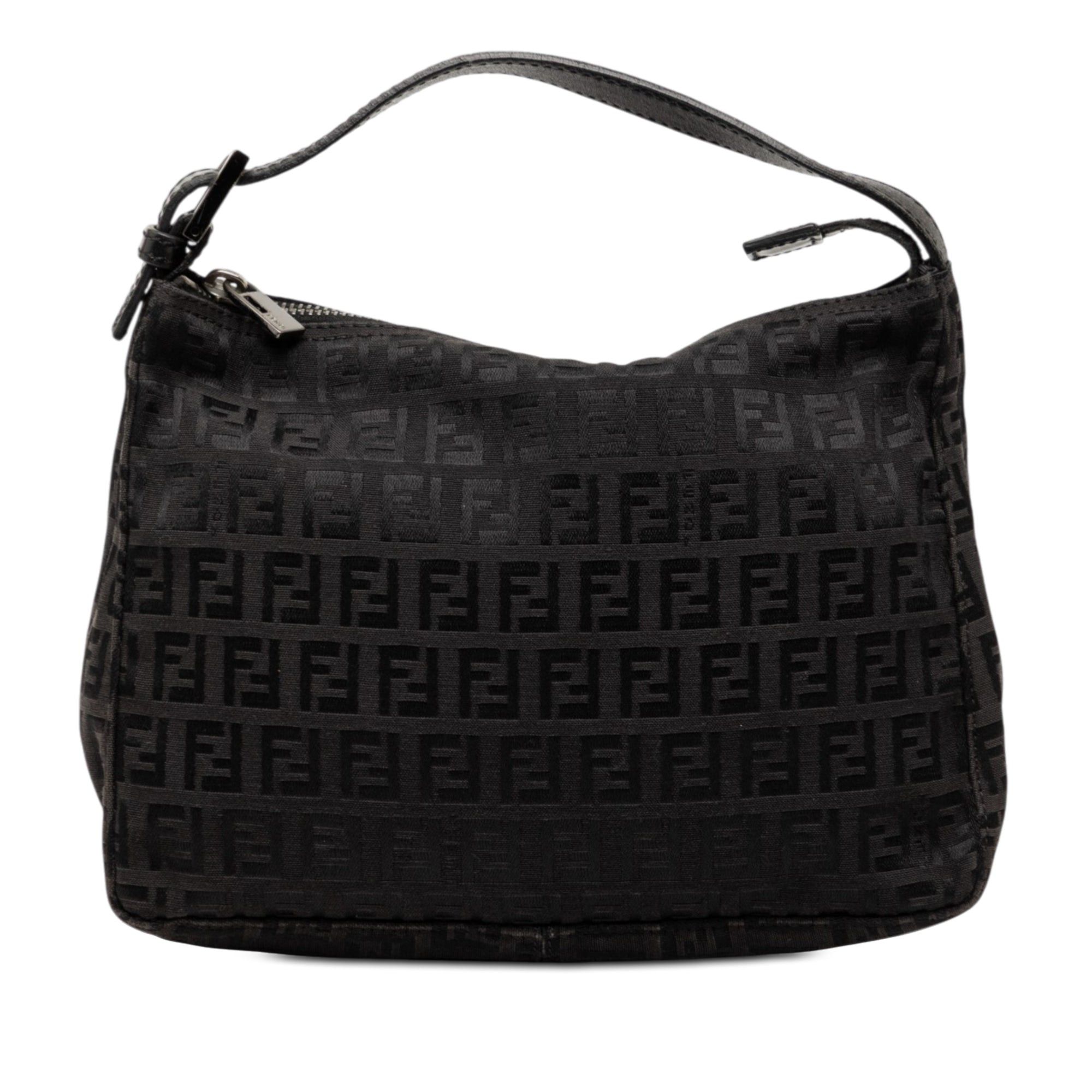 Fendi Zucchino Canvas Handbag Size ONE SIZE - 1 Thumbnail