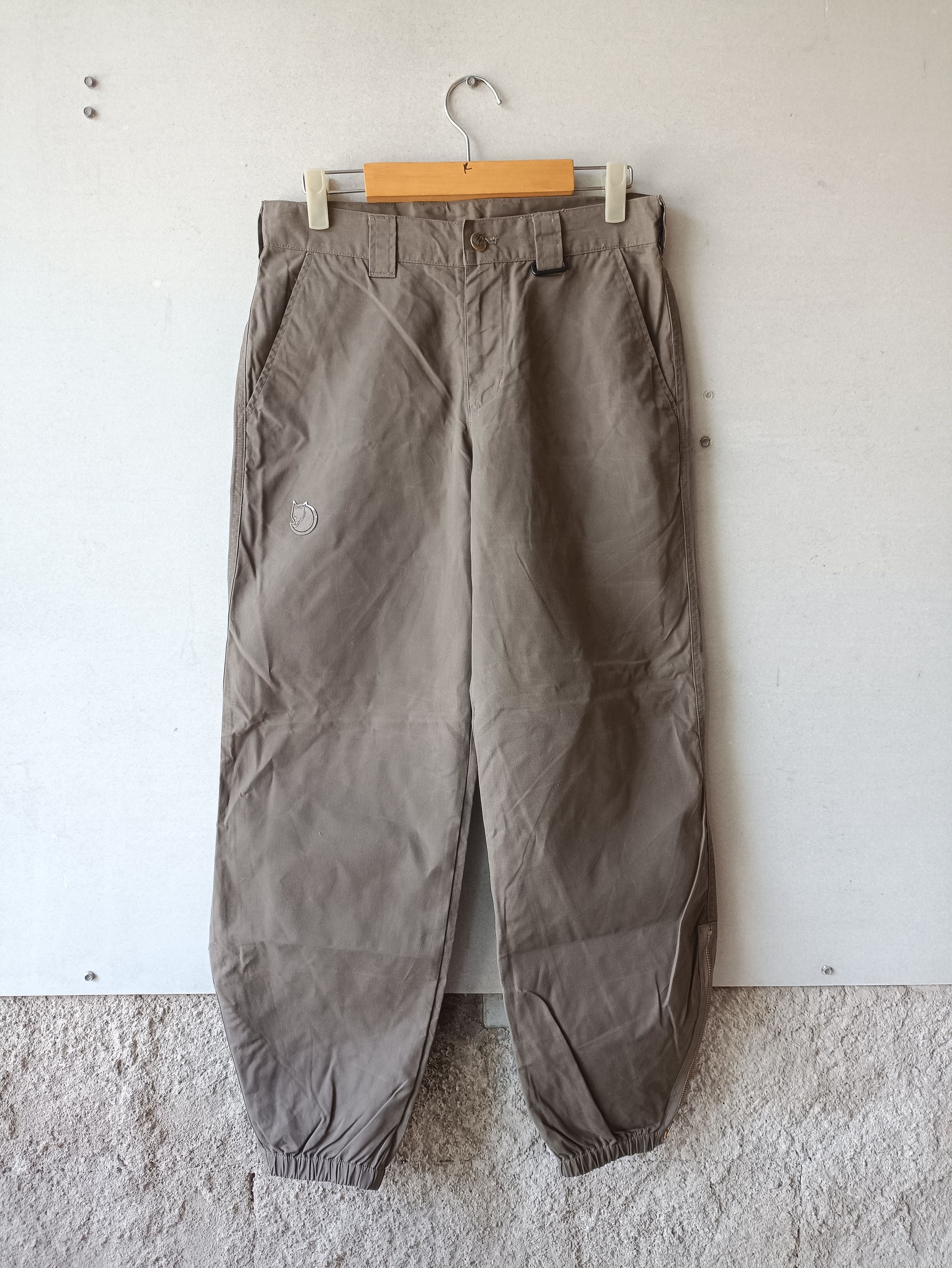 Fjallraven Fjallraven Jogerzip Cotton wide pants gorpcore Size US 30 / EU 46 - 1 Thumbnail