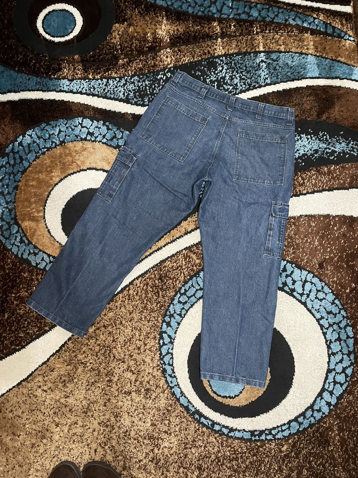 Vintage × Wrangler Vintage Wrangler Cargo Jeans - 38x30 Size US 38 / EU 54 - 4 Thumbnail