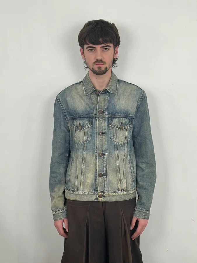 Polo Ralph Lauren Ralph Laurent Denim & Supply Faded Blue Denim Jacket Size US M / EU 48-50 / 2 - 2 Thumbnail