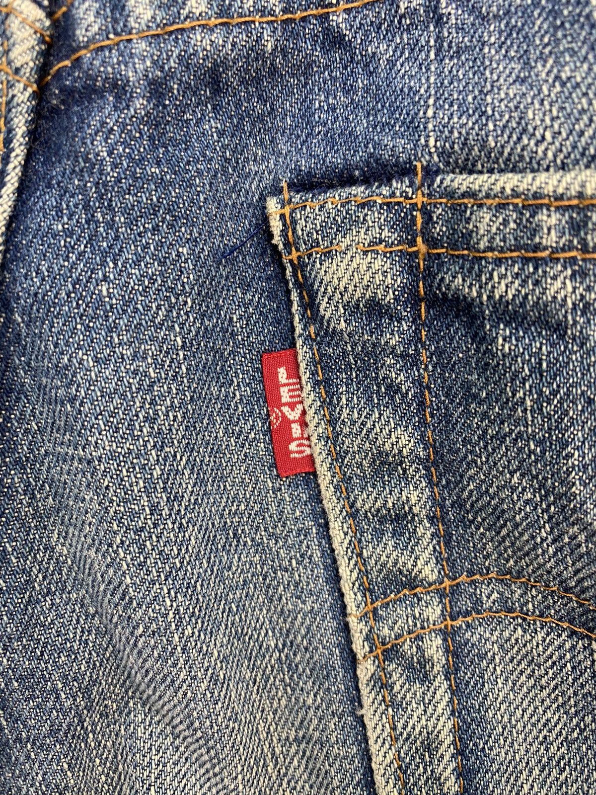 Levi's Vintage Levis Big E Selvedge Denim Size US 30 / EU 46 - 7 Thumbnail