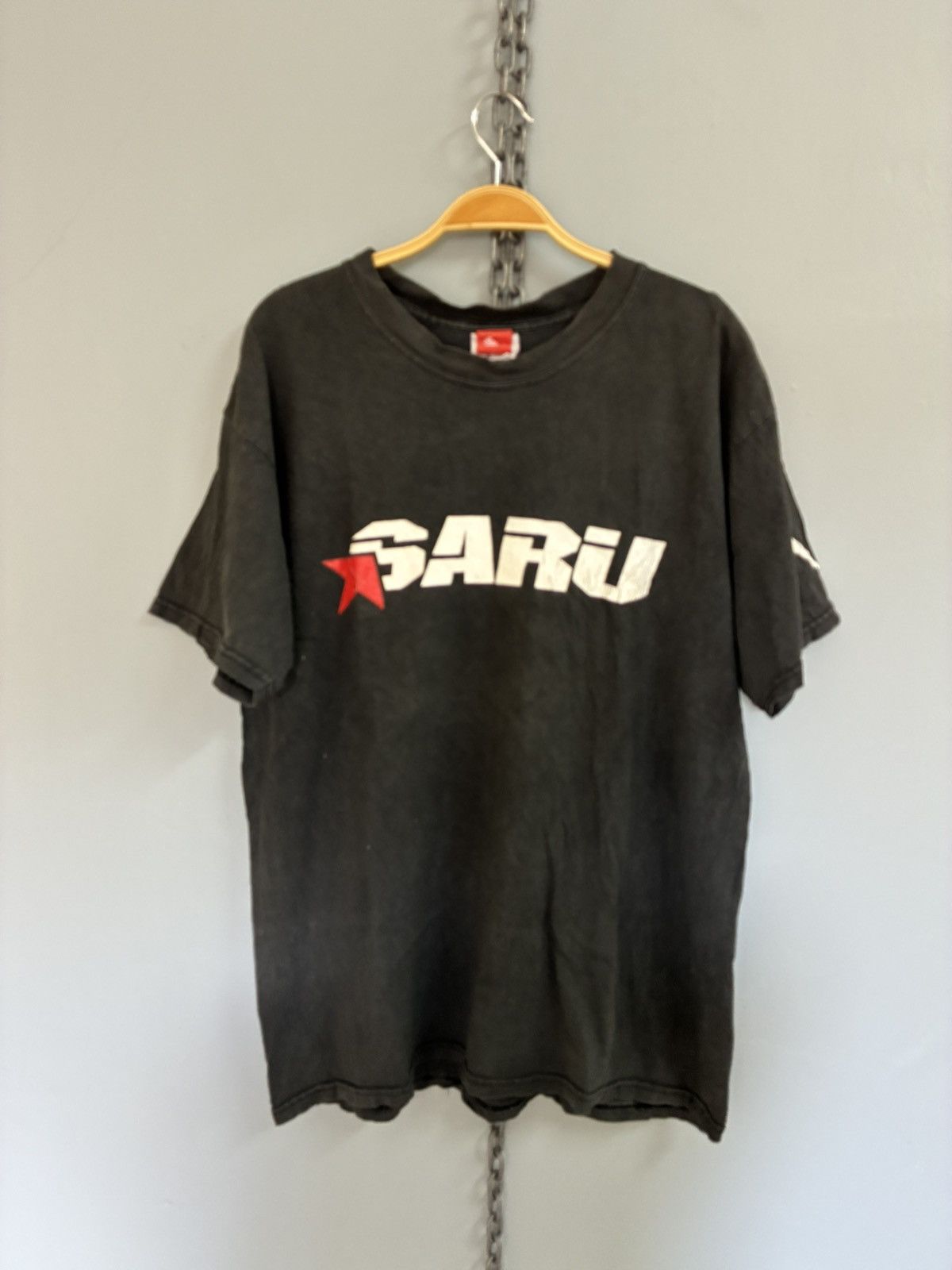 Japanese Brand Vintage Y2K Sarcastic! SARU Japanese Brand t shirt Size US L / EU 52-54 / 3 - 1 Thumbnail