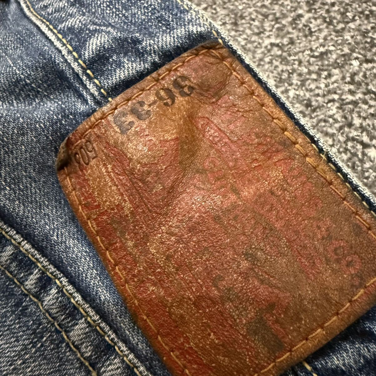 Levi's 🔥🇯🇵 Japanese Vintage Levis 503 BootCut Distressed Denim Size US 36 / EU 52 - 13 Thumbnail