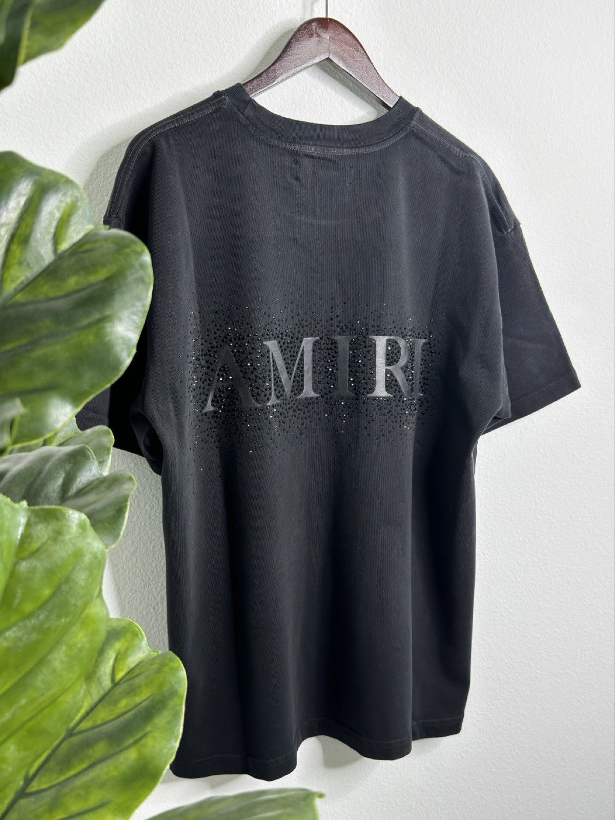 Amiri Amiri Heavyweight Crystal Burst Tee Faded Black | Grailed