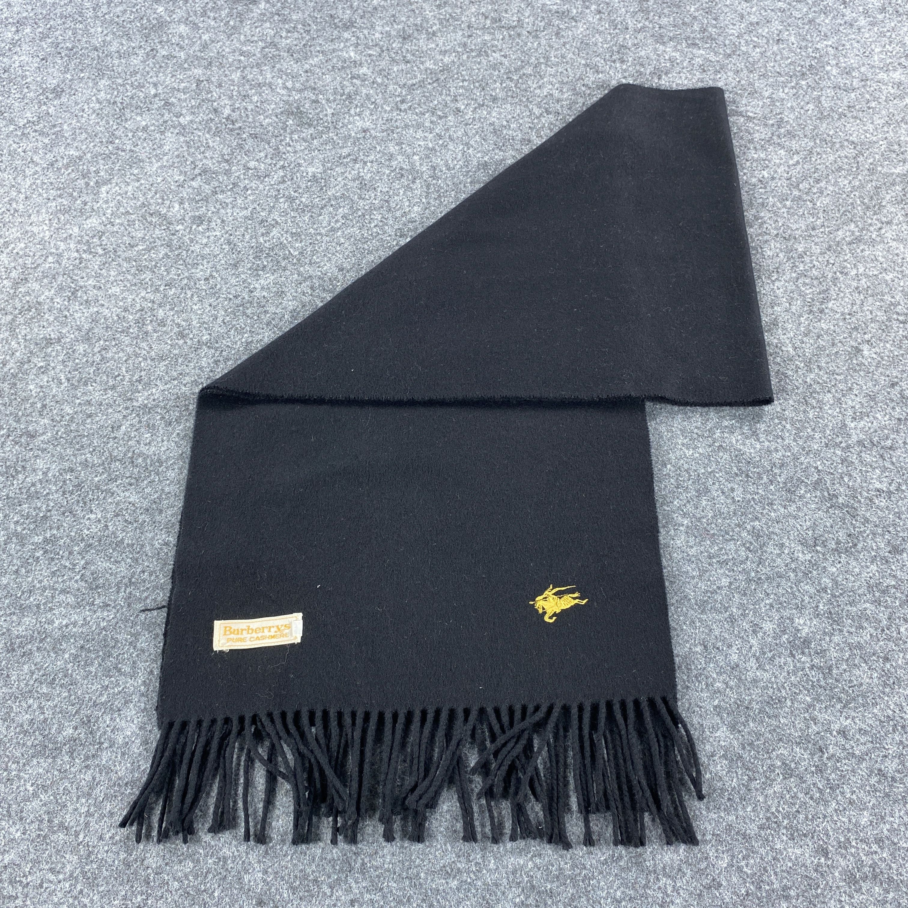 Burberry × Vintage Burberrys Scarf # Muffler # Neckwear # D449 Size ONE SIZE - 5 Thumbnail