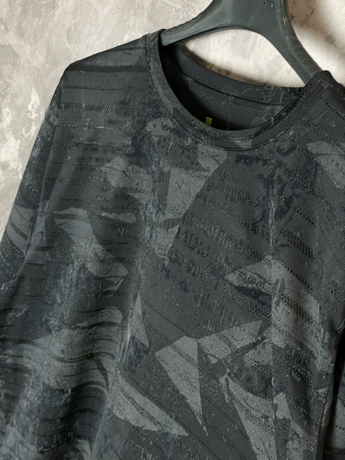 Japanese Brand × Vintage Vintage Jean Paul Gaultier style Overprint Long Sleeve Size US L / EU 52-54 / 3 - 7 Thumbnail