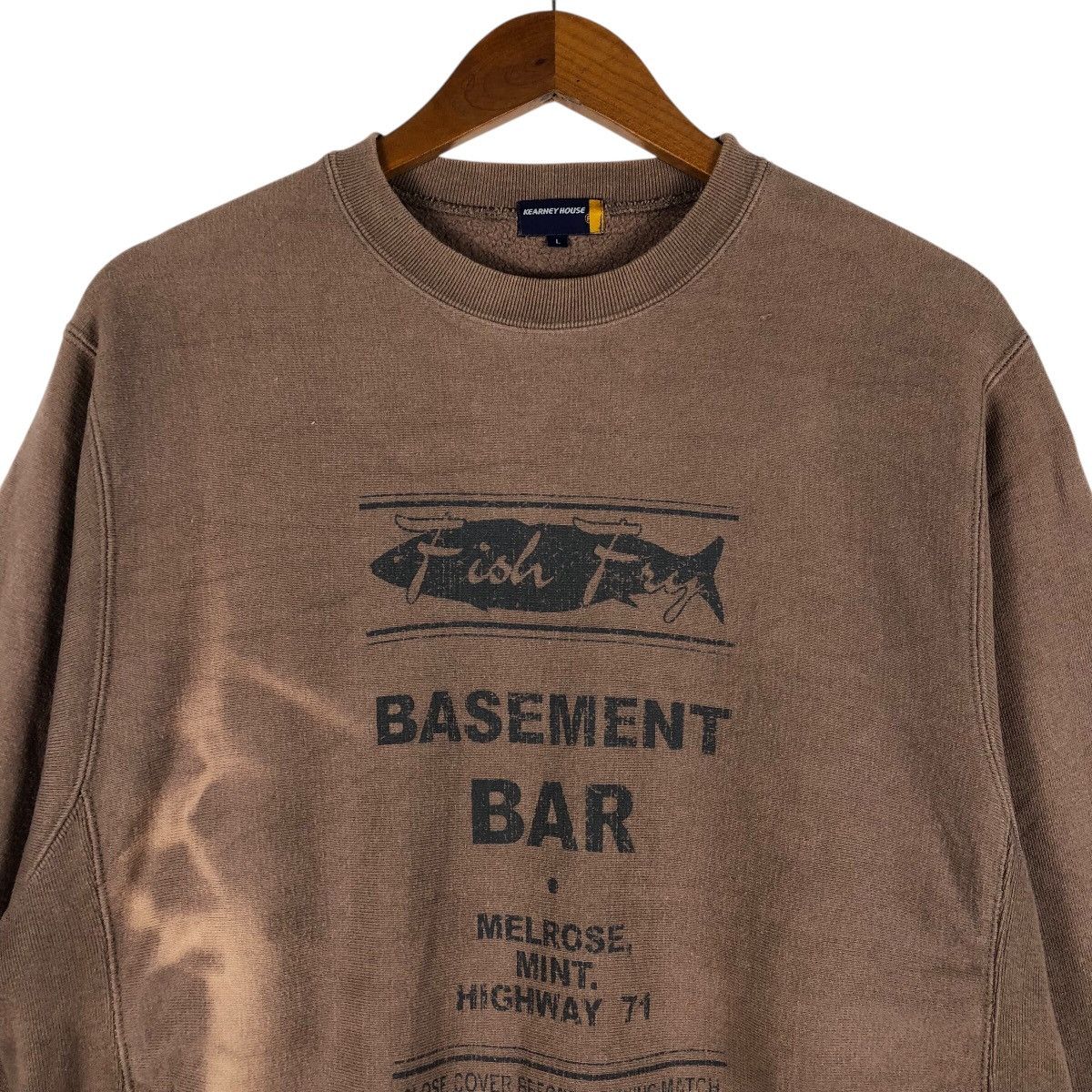 Vintage KEARNEY HOUSE Vintage Heavyweight Sweatshirt Size US L / EU 52-54 / 3 - 2 Thumbnail
