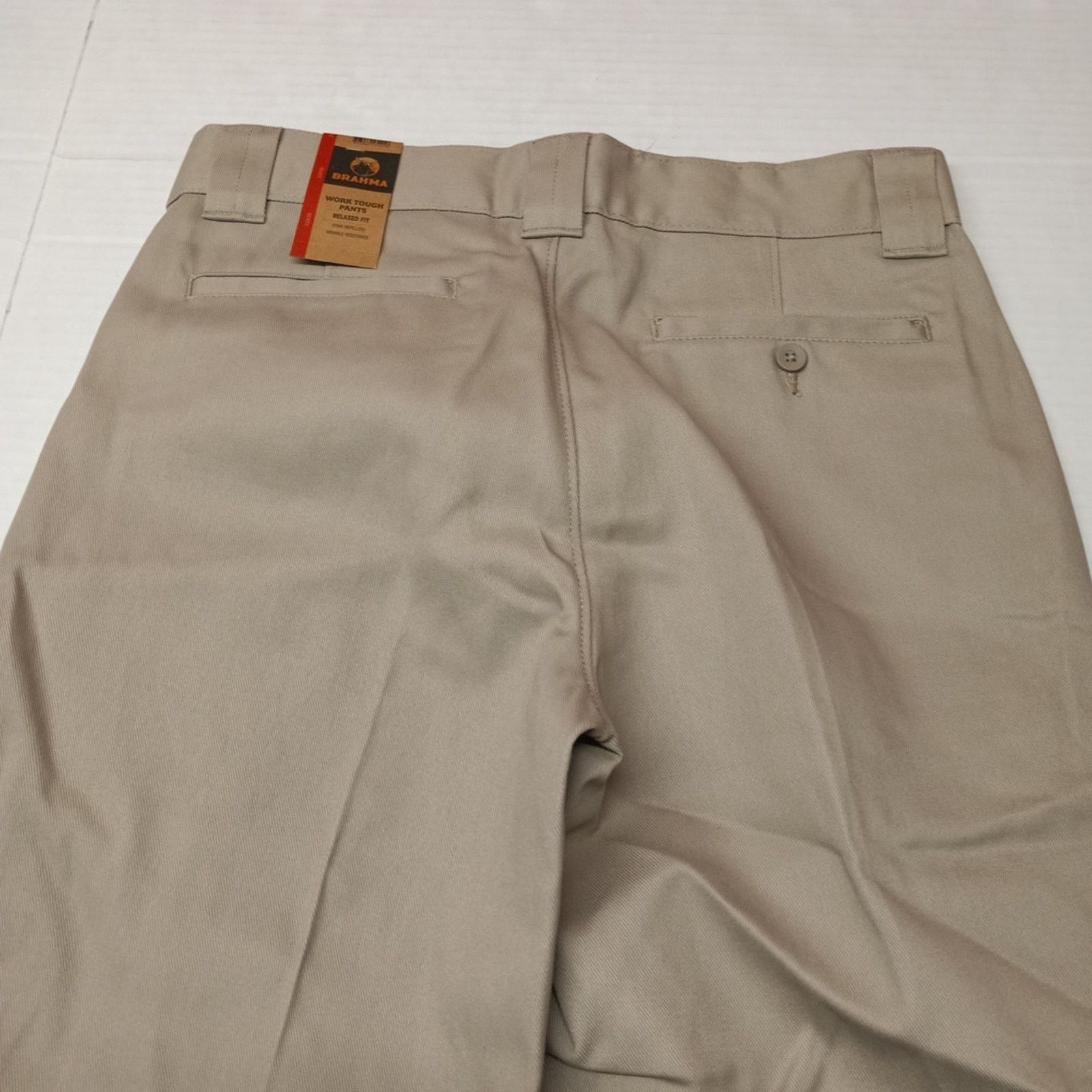 Other Brahma Men's Work Tough Pants Size 32x30 Sandy Taupe Relaxed Size US 32 / EU 48 - 8 Thumbnail