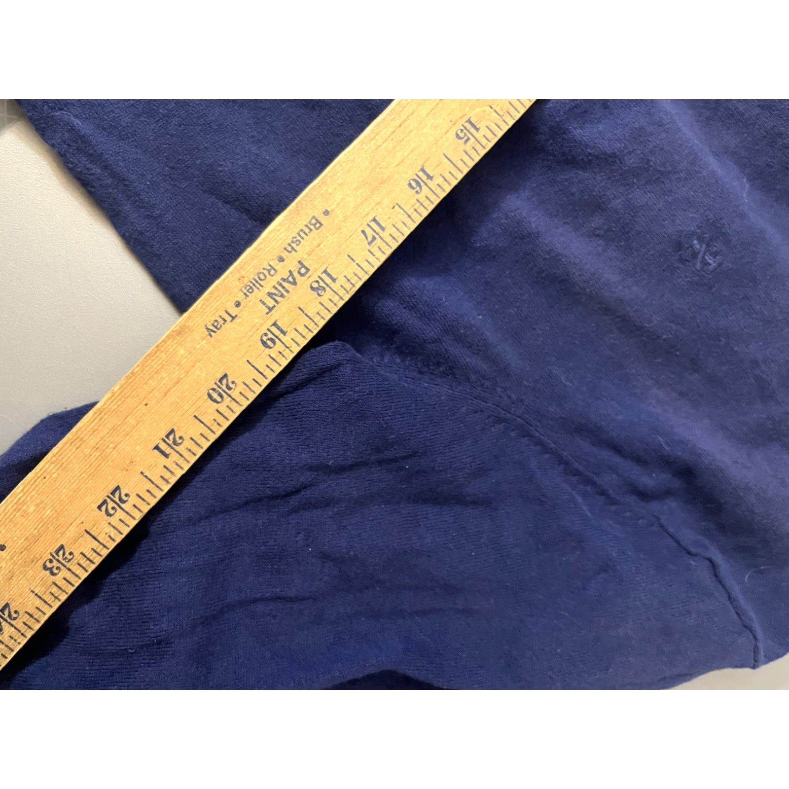 Izod Izod Solid Long Sleeve Pullover 1/4 Zip Blue M Men Size US M / EU 48-50 / 2 - 5 Thumbnail