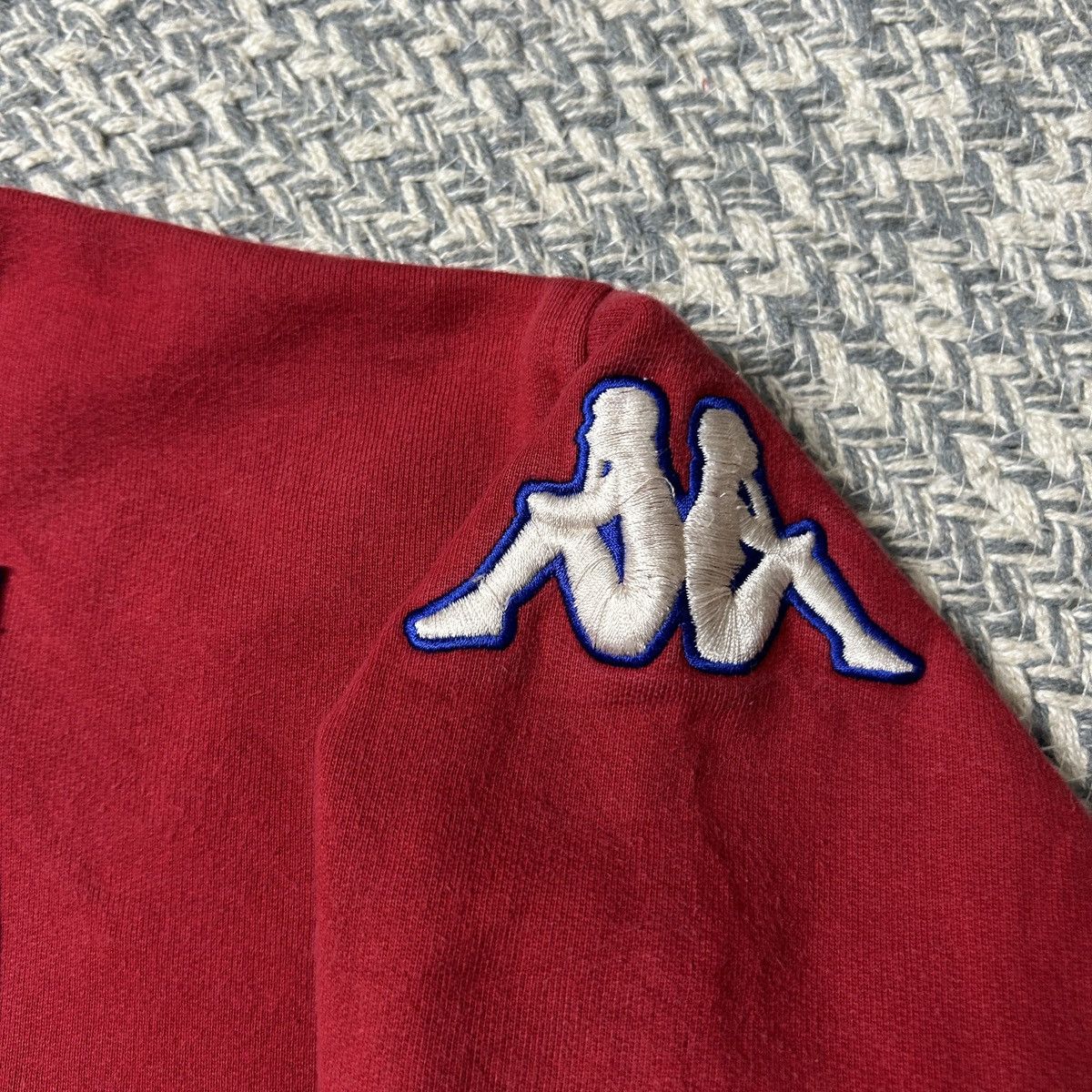 Kappa × Vintage Vintage90s Kappa France sweatshirt full zip Size US M / EU 48-50 / 2 - 9 Thumbnail