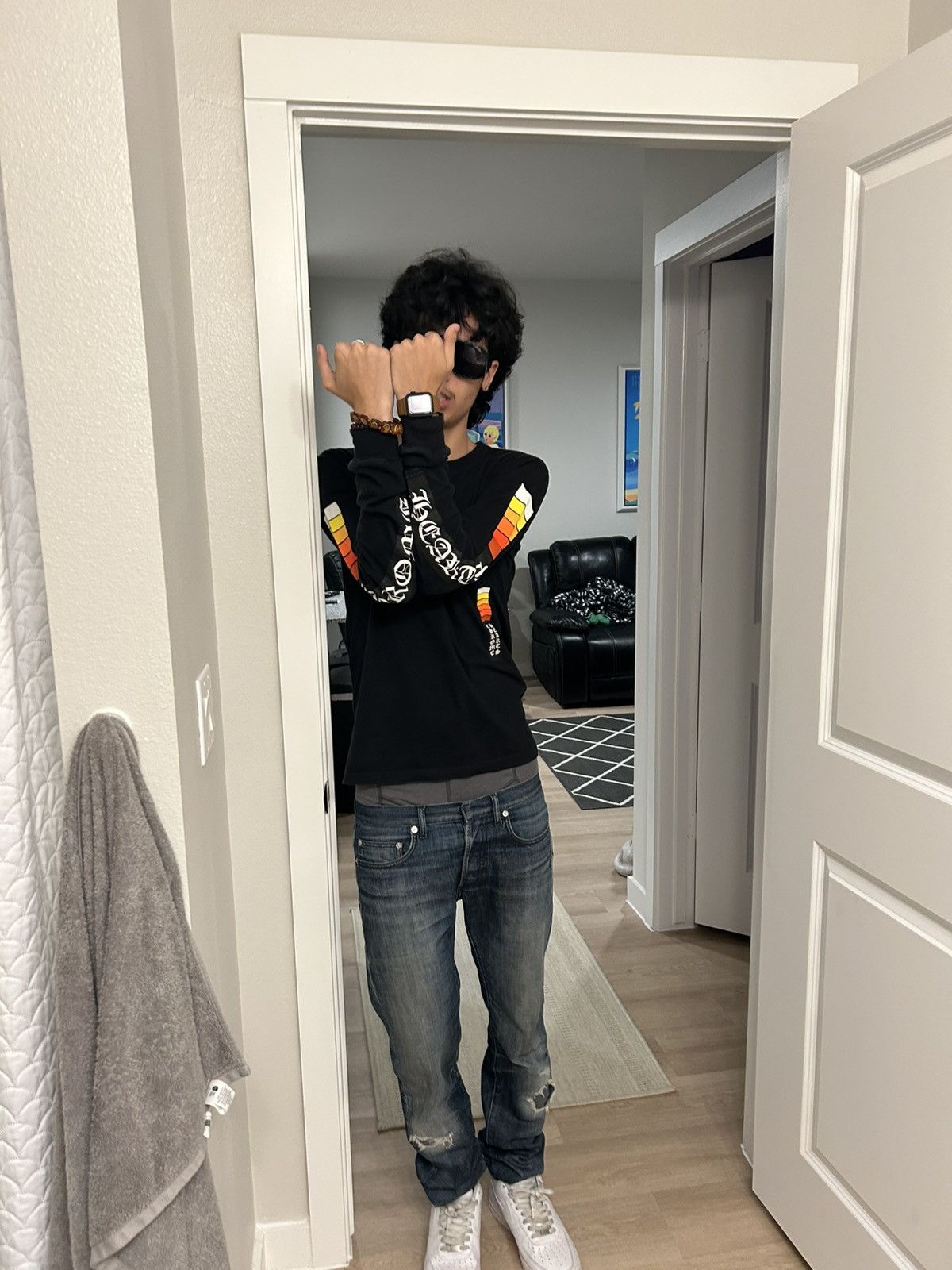 Chrome Hearts Chrome Hearts California Turbo Boost Long Sleeve Size US S / EU 44-46 / 1 - 14 Thumbnail