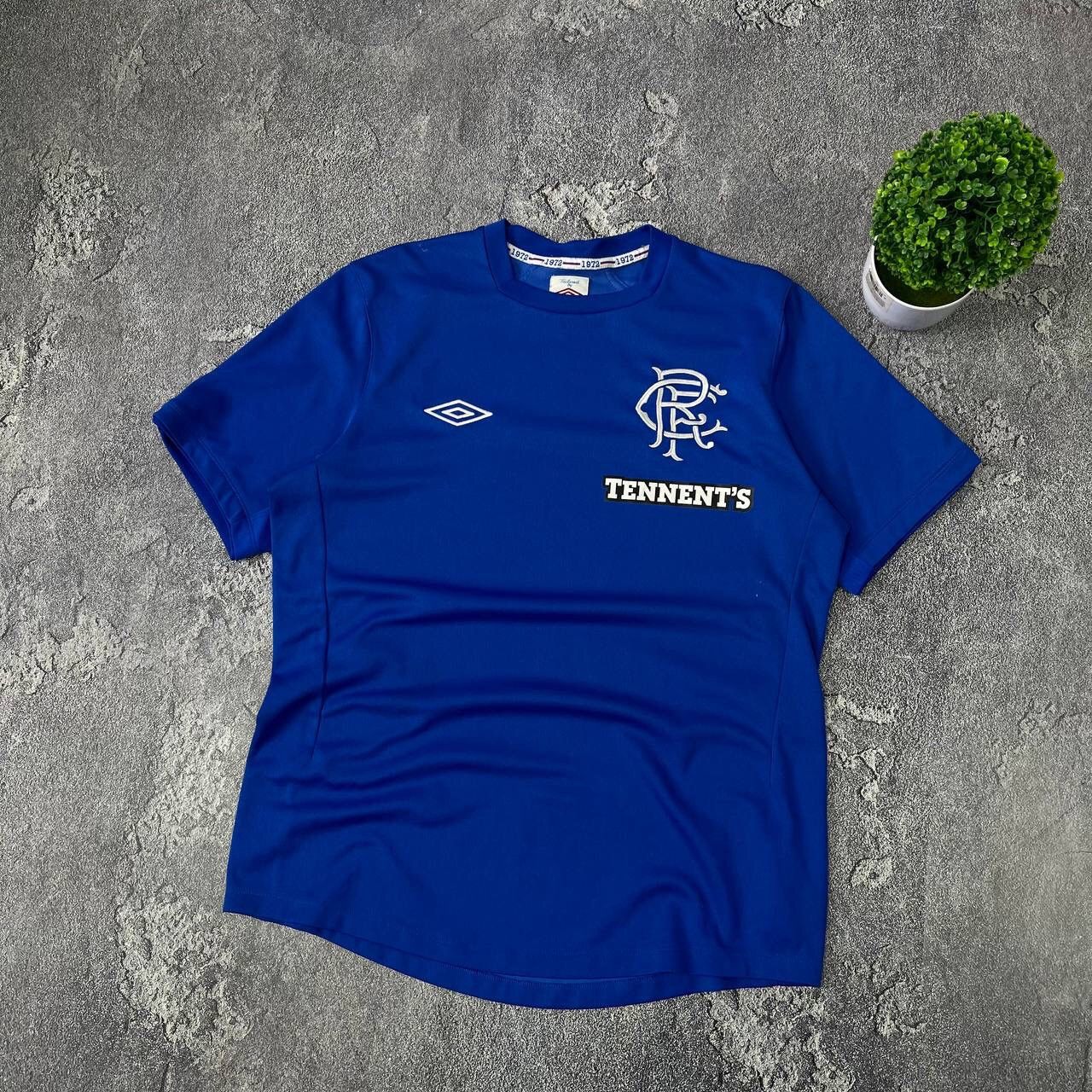 Umbro Umro Fc Glasgow Rangers 2012/2013 Home Football Shirt Soccer Size US M / EU 48-50 / 2 - 15 Thumbnail