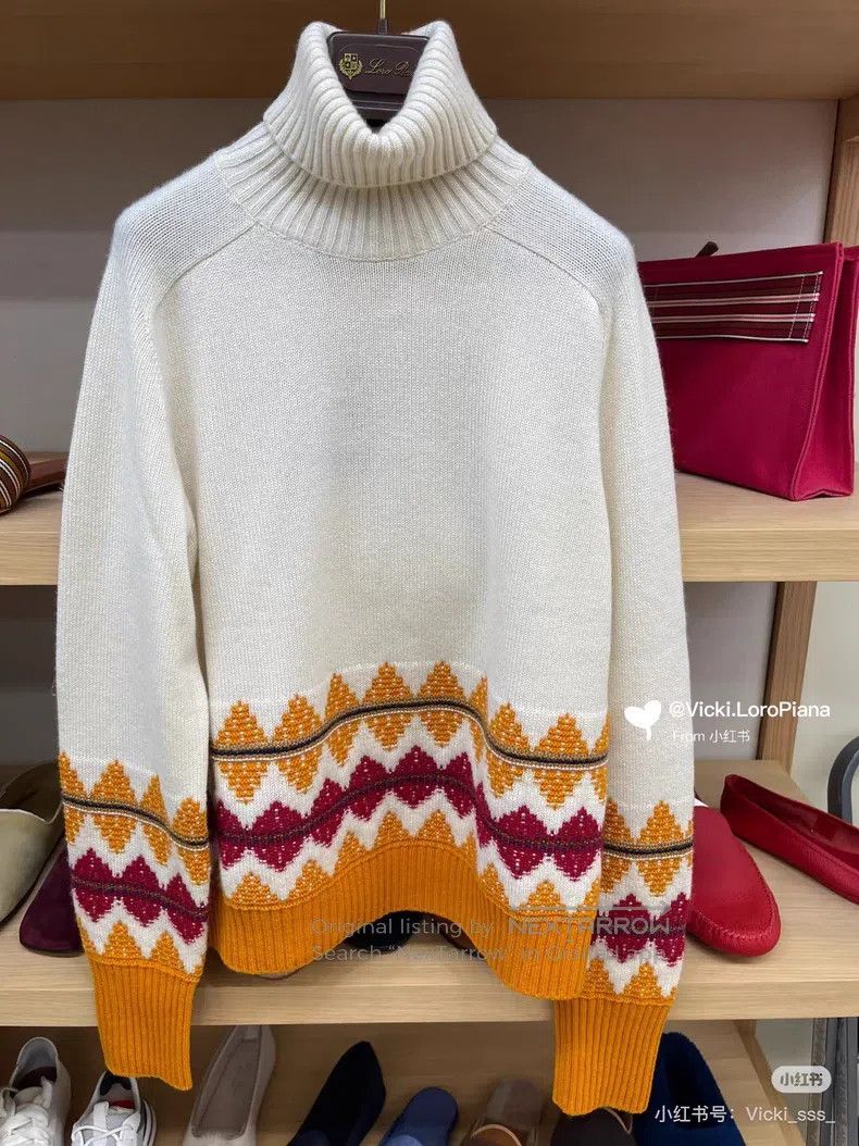 Loro Piana Loro Piana Holiday Limited Cashmere Sweater Size XS / US 0-2 / IT 36-38 - 3 Thumbnail