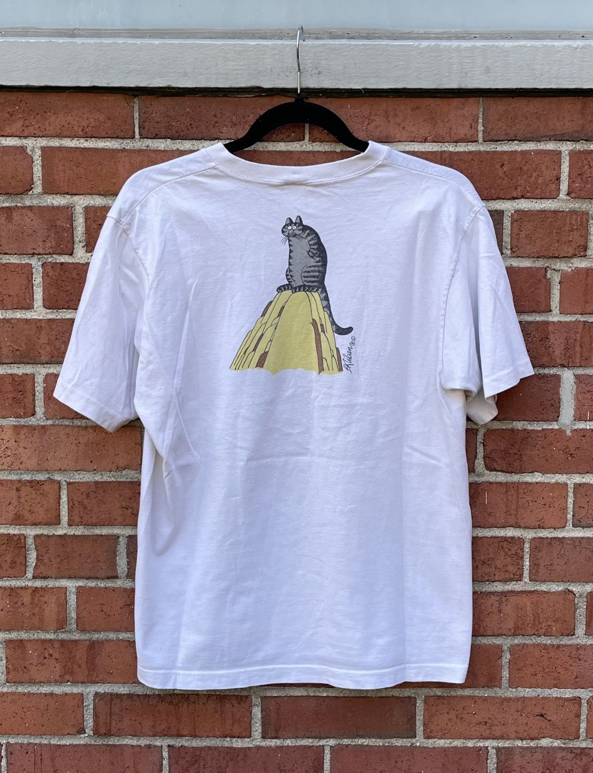 Other Vintage 90s Crazy Shirts Hawaii B Kilban Cat Hiking tshirt Size US M / EU 48-50 / 2 - 7 Thumbnail