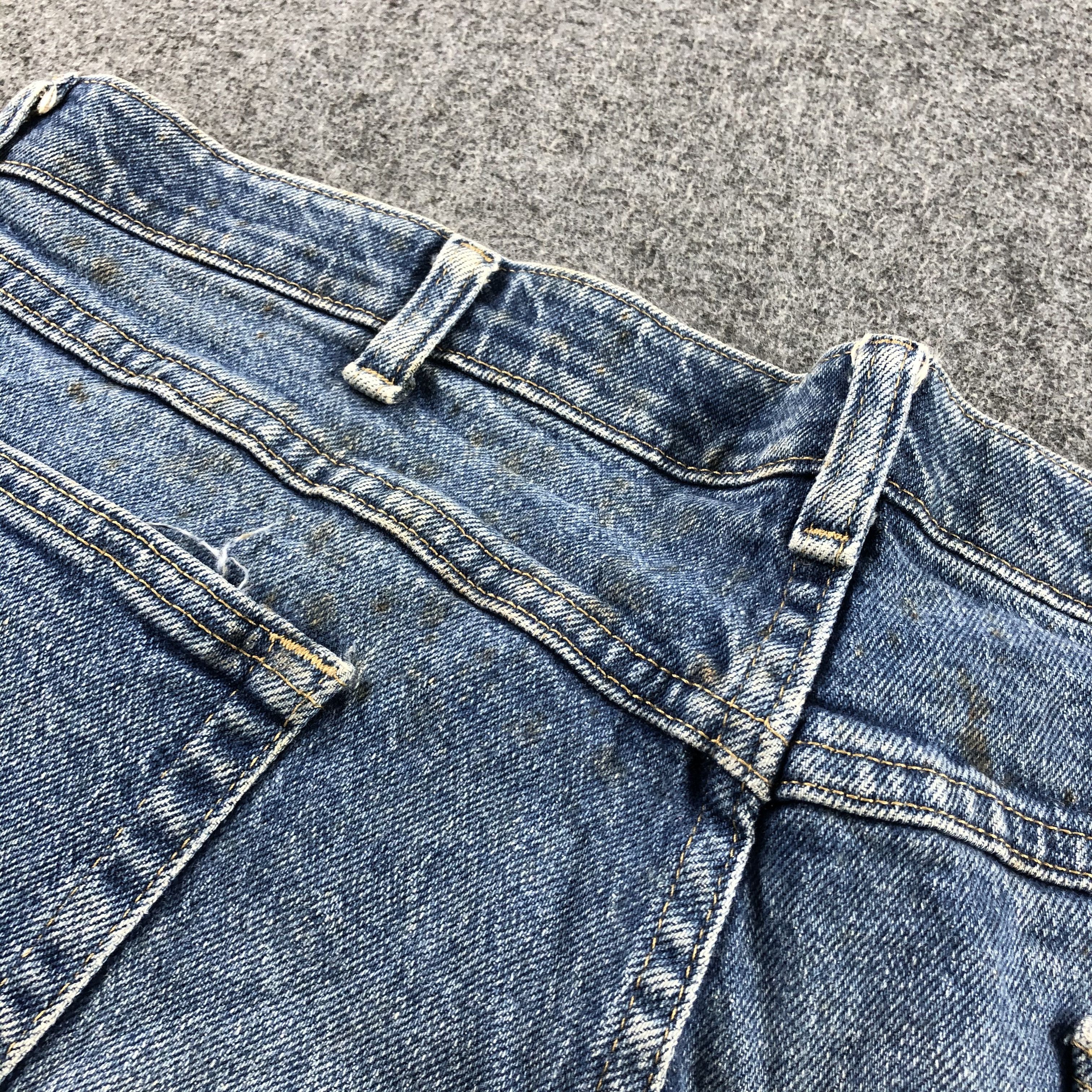 Vintage Vintage Blue Wash Wrangler Jeans-J2431 Size US 37 - 9 Thumbnail