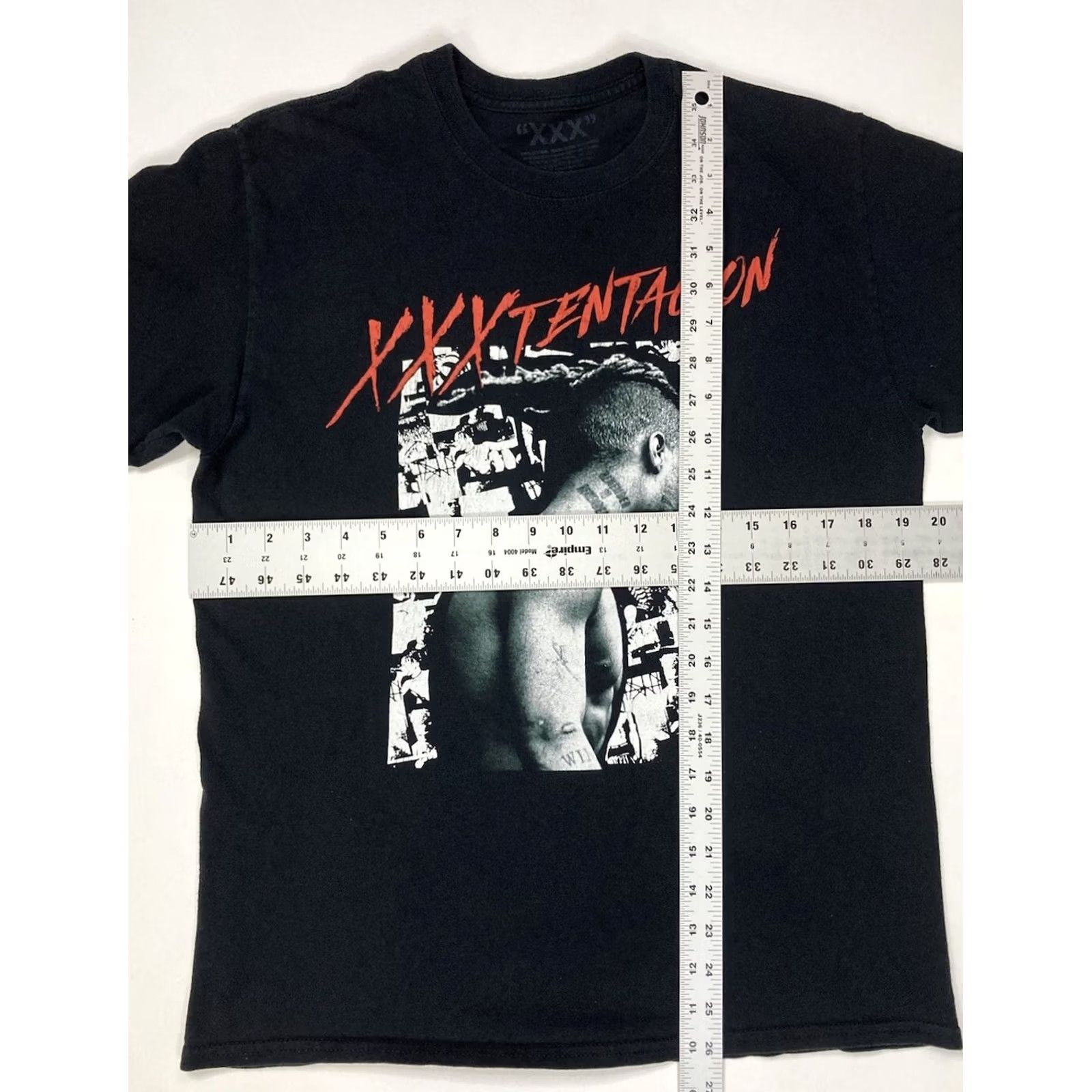 Vintage VINTAGE XXXtentacion Graphic T-shirt Women Medium Black Short Sleeve Rap Music Size M / US 6-8 / IT 42-44 - 5 Thumbnail