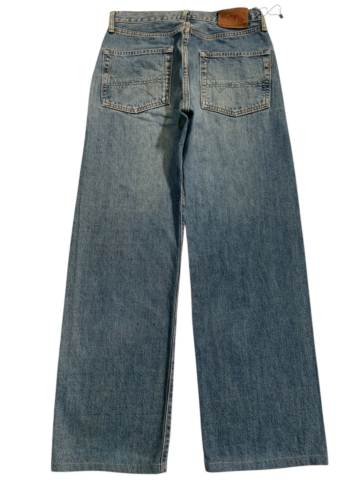 Kapital VINTAGE EDWIN 505 SELVEDGE BAGGY DISTRESSED JAPANESE DENIM Size US 29 - 4 Thumbnail
