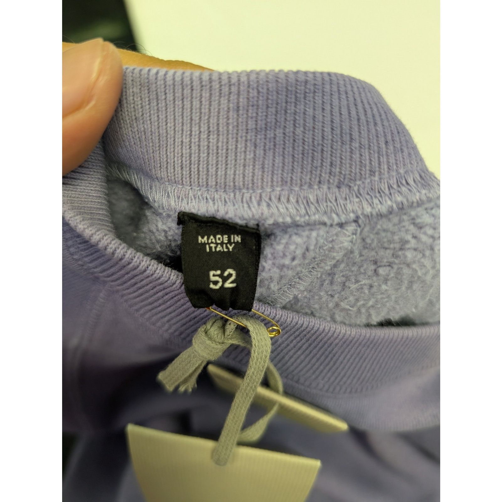 Tom Ford o1rshd1 Q:2 / Cut And Sewn Crewneck Sweatshirt in Purple Size US L / EU 52-54 / 3 - 14 Thumbnail