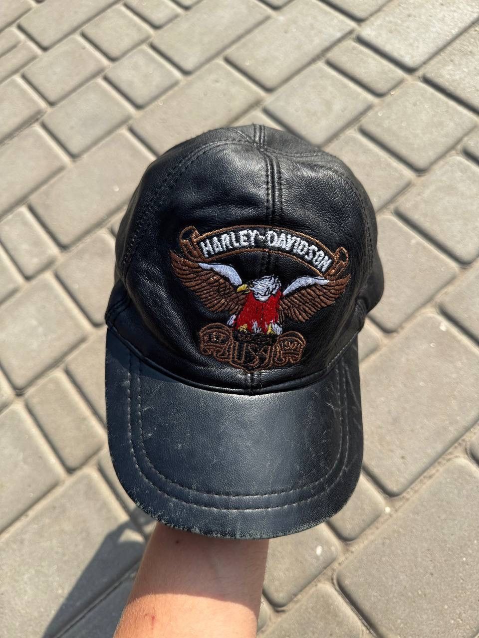 Harley Davidson Vintage Hat Harley Davidson Cap Size ONE SIZE - 5 Thumbnail