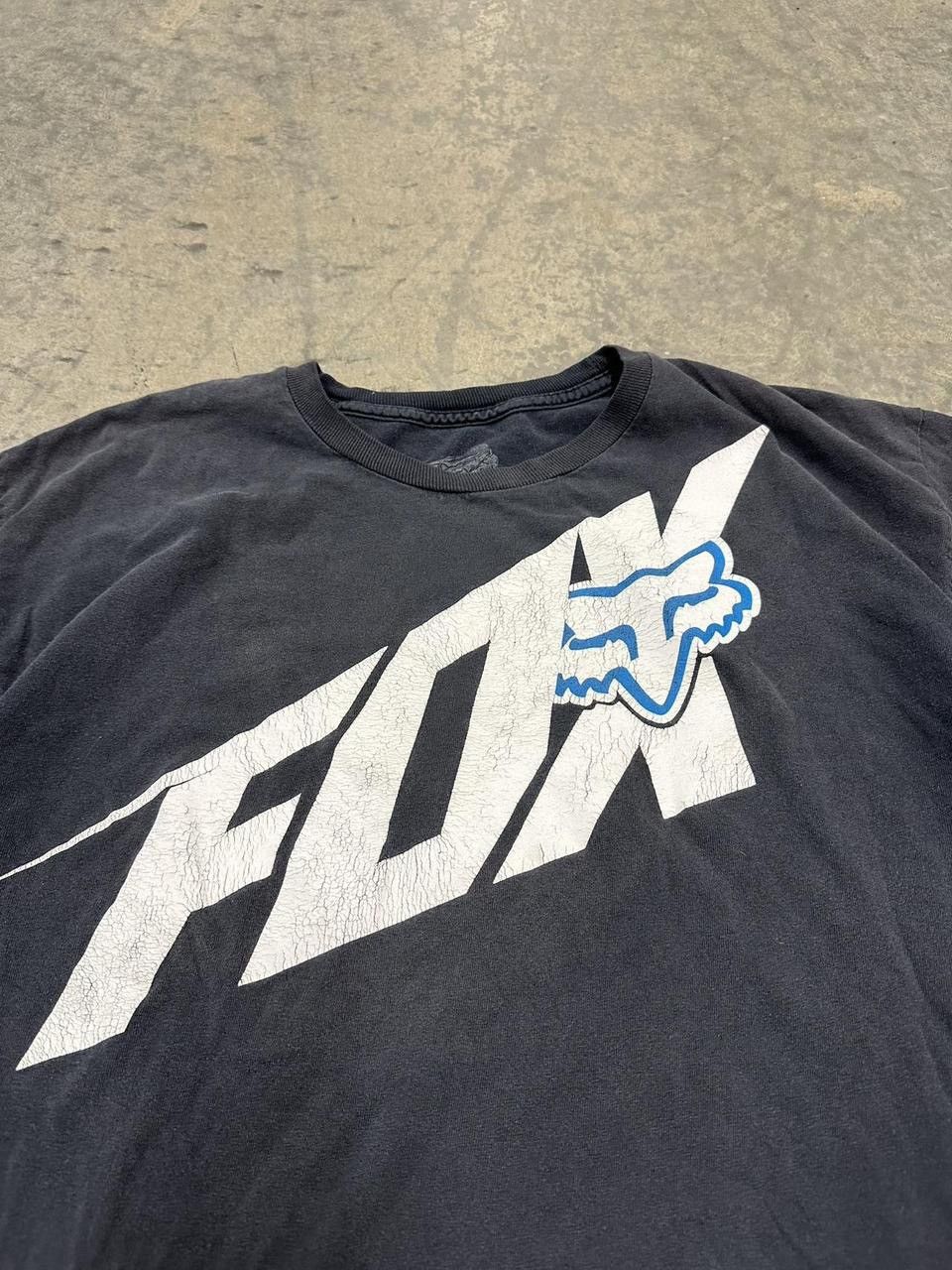 Fox Racing Vintage Fox Racing Faded Grunge Graphic Shirt Size Large Size US L / EU 52-54 / 3 - 2 Thumbnail