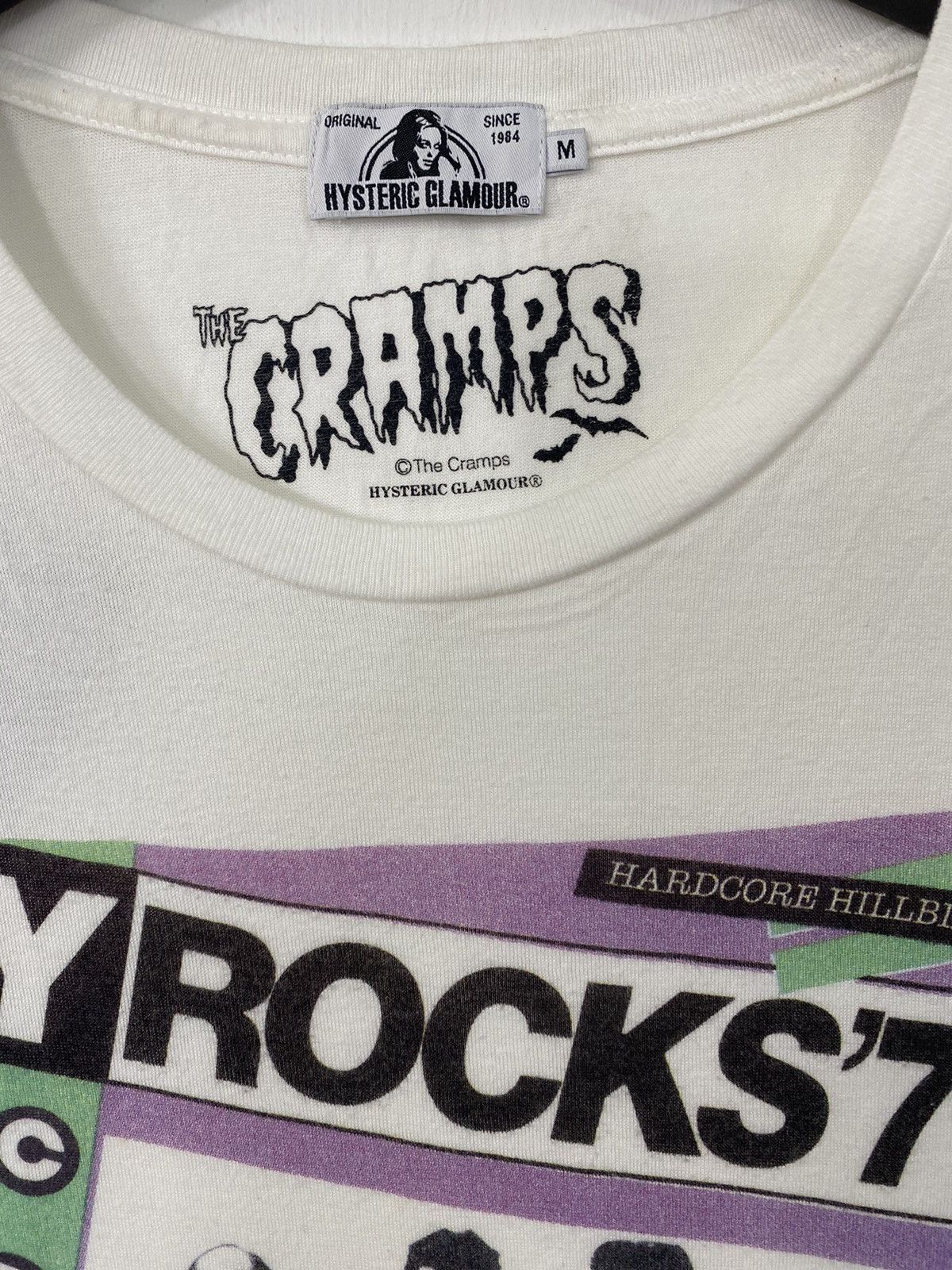 Hysteric Glamour 💥HYSTERIC GLAMOUR THE CRAMPS punk band japan shirt Size US M / EU 48-50 / 2 - 3 Thumbnail