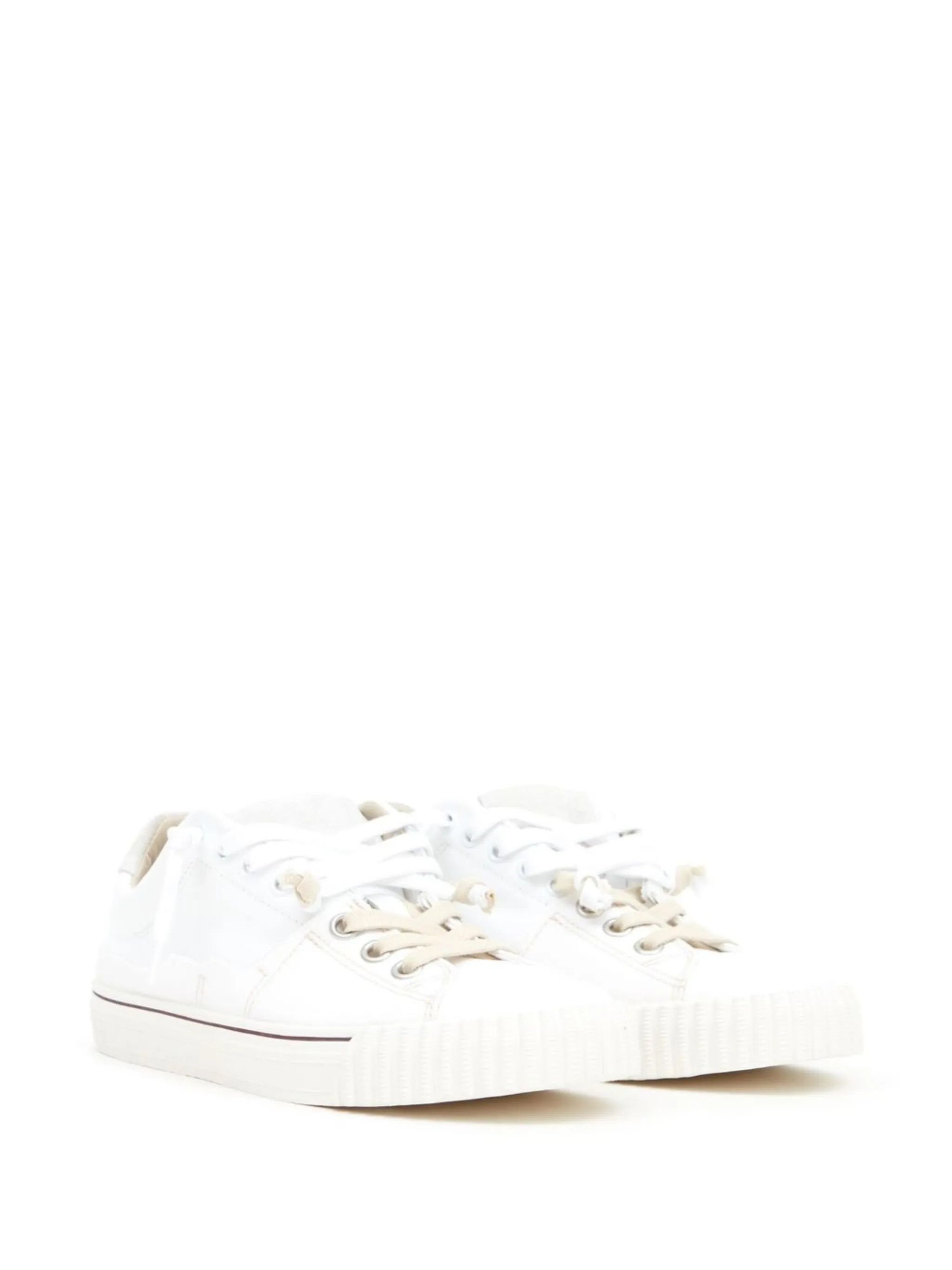 Maison Margiela o1w1db11225 New Evolution Slip-on Sneakers in White Size US 8 / IT 38 - 2 Thumbnail