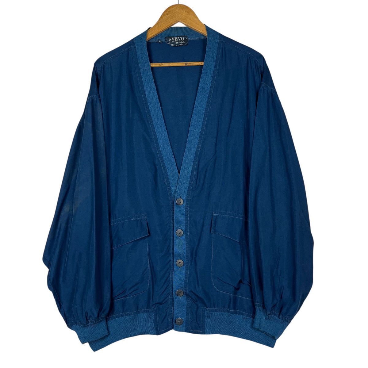 Vintage Vintage Svevo Silk Button Cardigan Made In Italy Size US XL / EU 56 / 4 - 3 Thumbnail