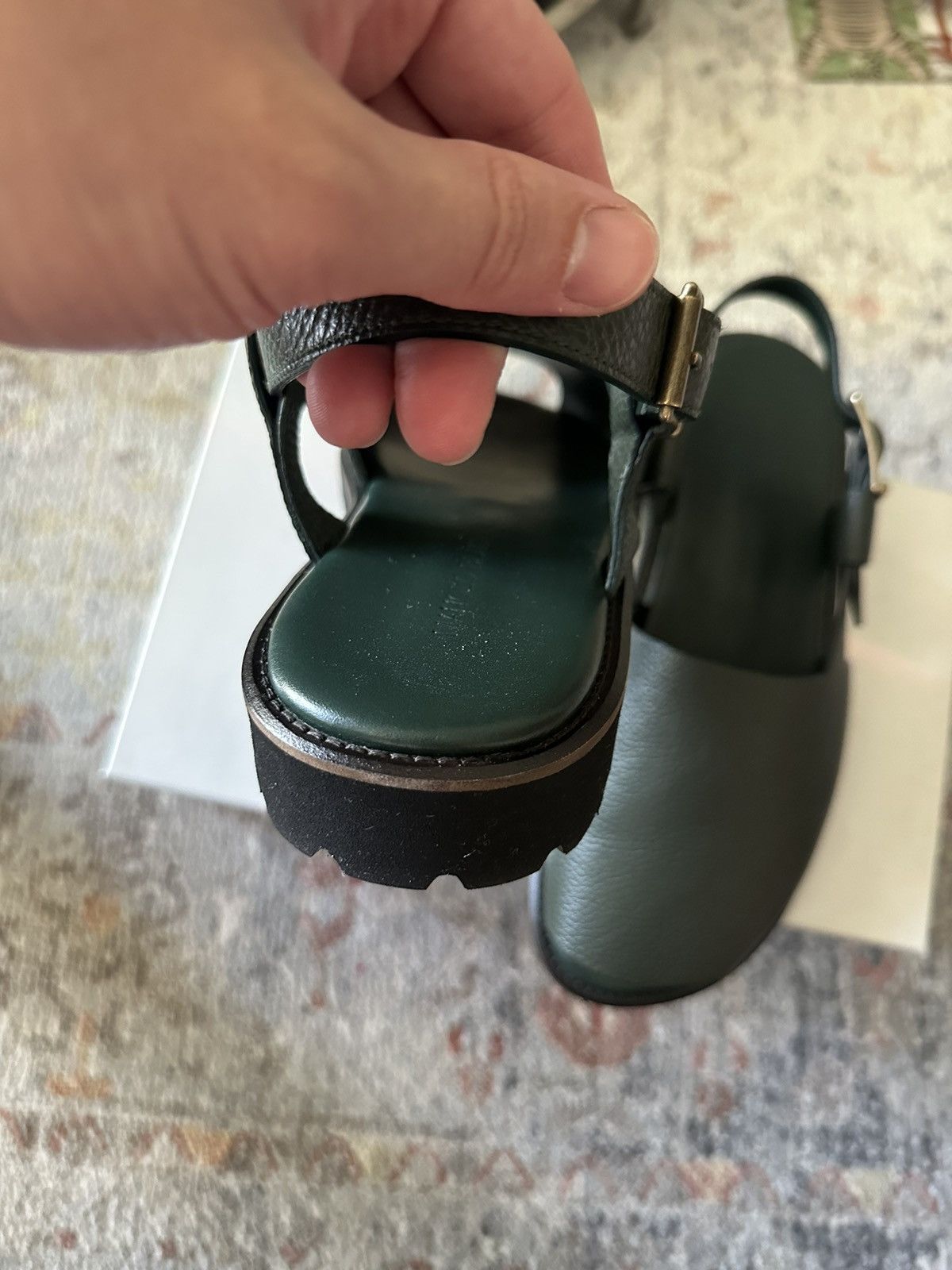Manolo Blahnik Manolo Blahnik men’s sandals size 42EU green color Size US 8 / EU 41 - 7 Thumbnail
