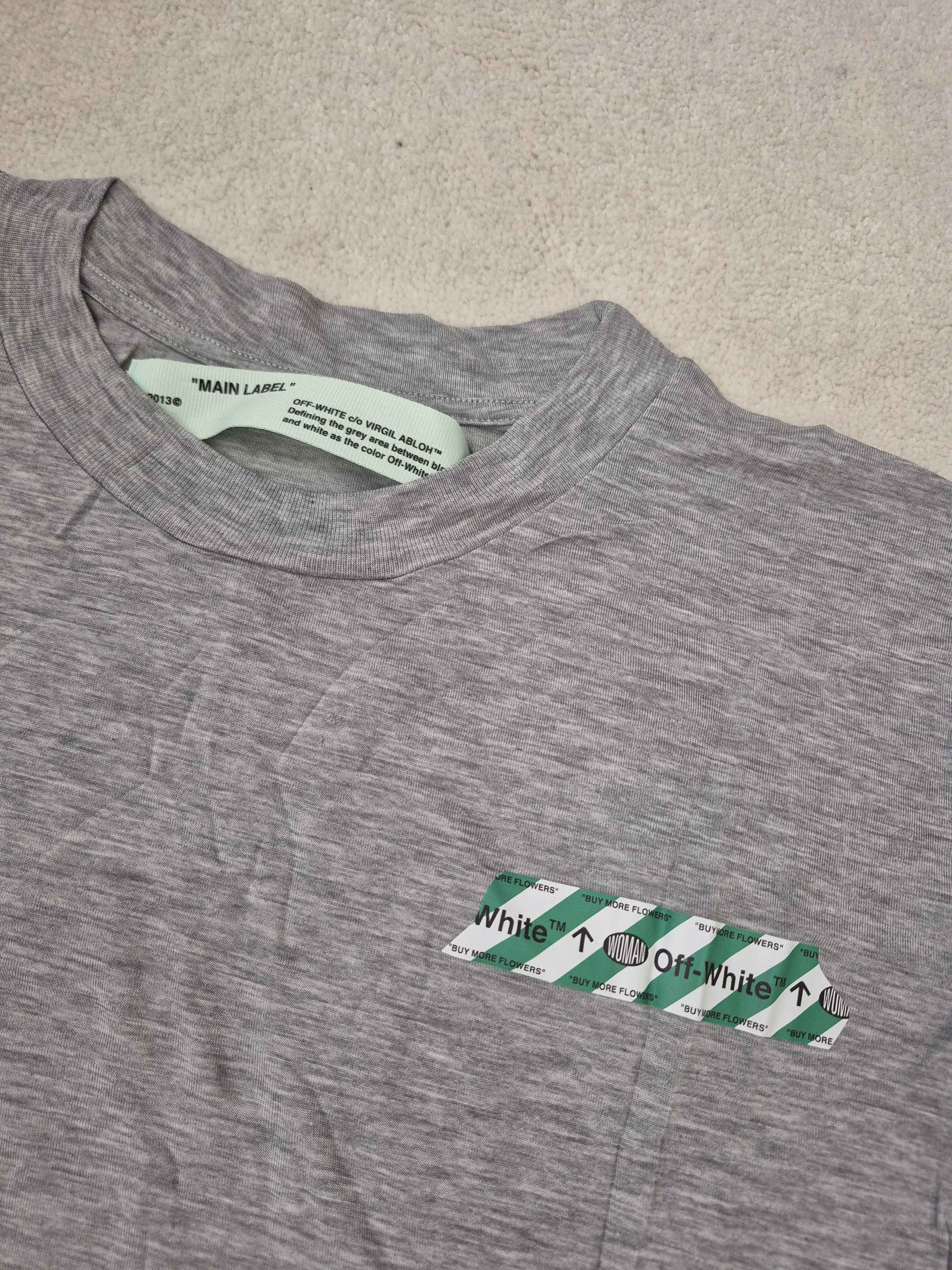 Off-White Off White Virgil Grey Tape Medium Green Size M / US 6-8 / IT 42-44 - 3 Thumbnail