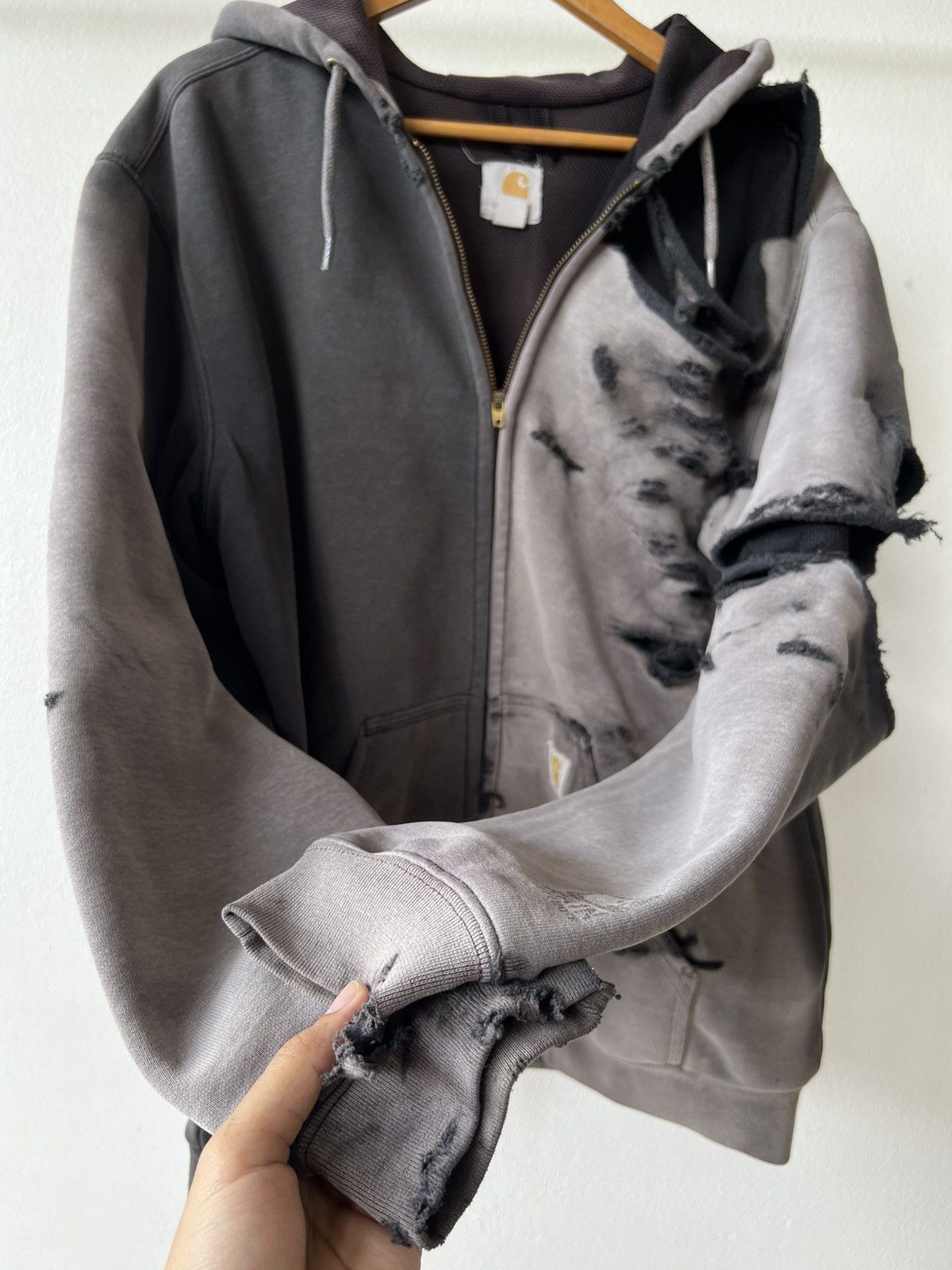 Carhartt Faded Vintage CARHARTT Hoodie Zip Up Size US M / EU 48-50 / 2 - 5 Thumbnail