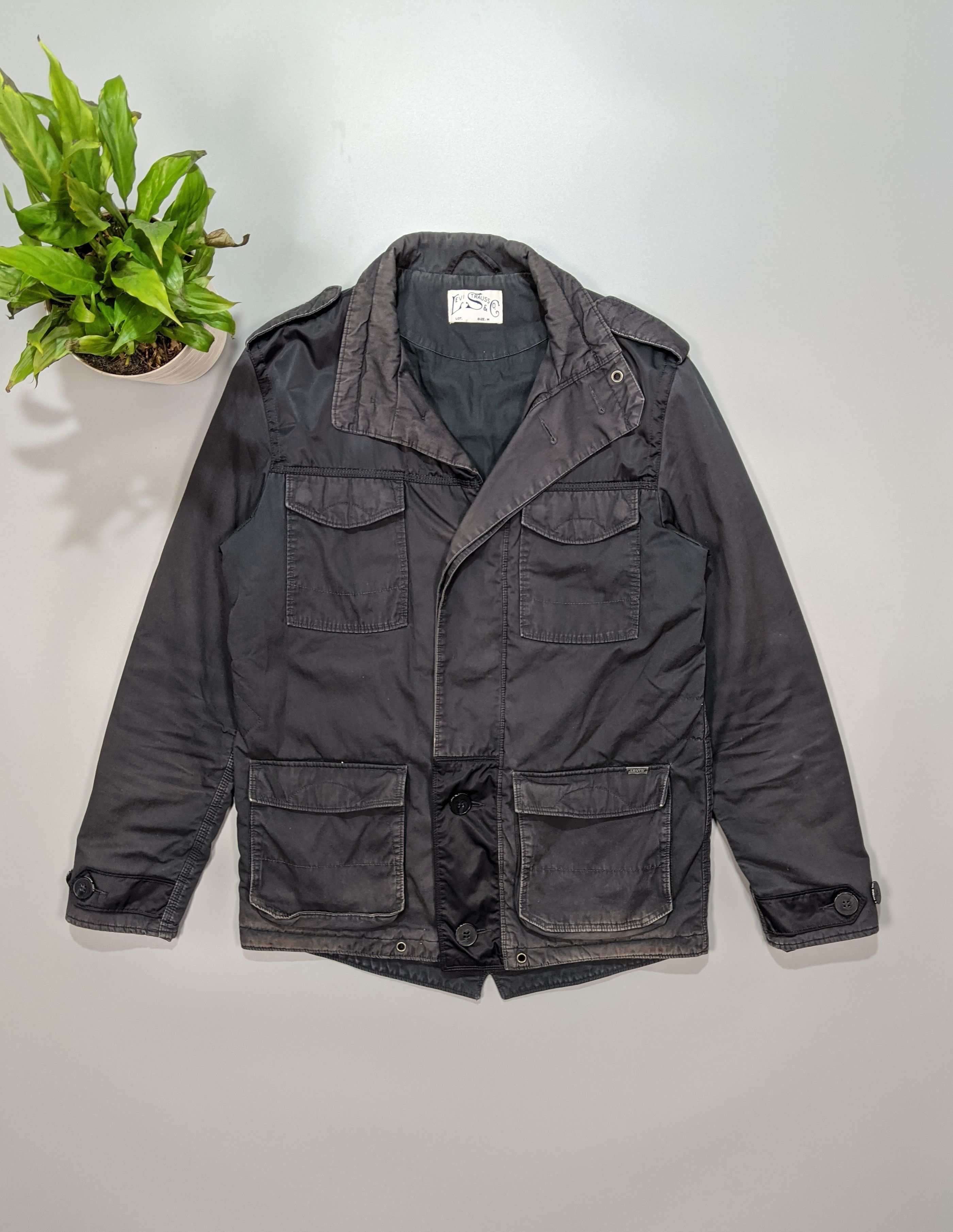 Levi's × Levi's Vintage Clothing LEVIS Vintage Men's Shabby Dark Grey Jacket Size M / US 6-8 / IT 42-44 - 1 Thumbnail