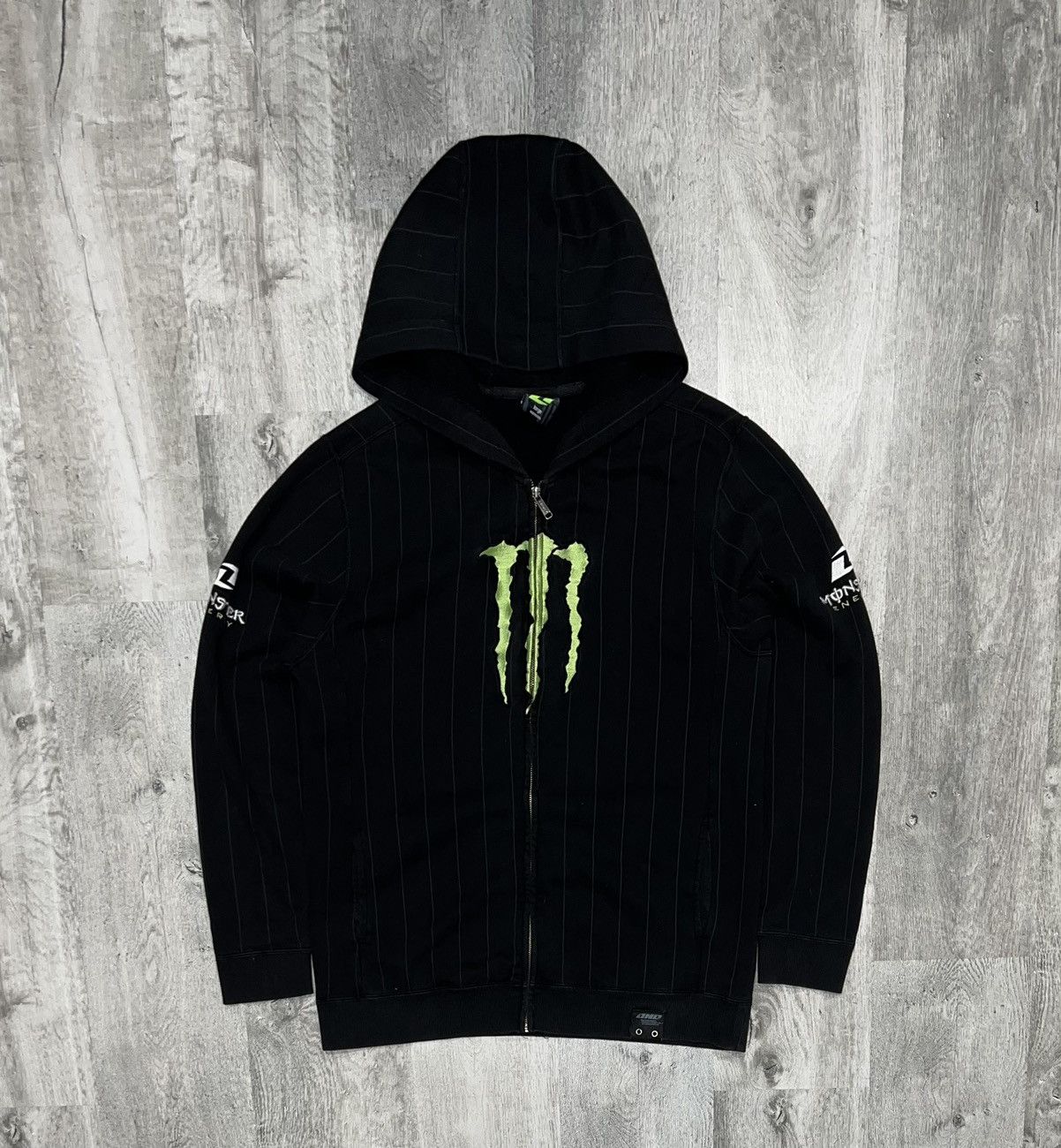 Vintage Crazy Vintage Y2K Essential Cyber Monster Energy Zip Hoodie |  Grailed