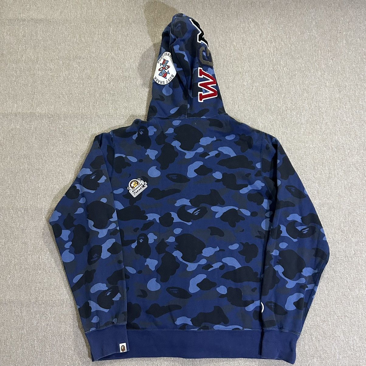 Bape Color Camo Shark Full Zip Hoodie Size US XXL / EU 58 / 5 - 6 Thumbnail