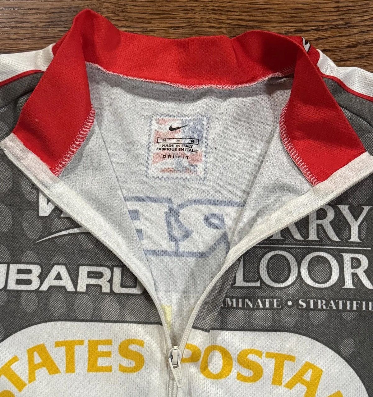 Nike Vintage Nike USPS Retro S/S 03 Jersey (Size M)Tour De France Size US M / EU 48-50 / 2 - 2 Thumbnail
