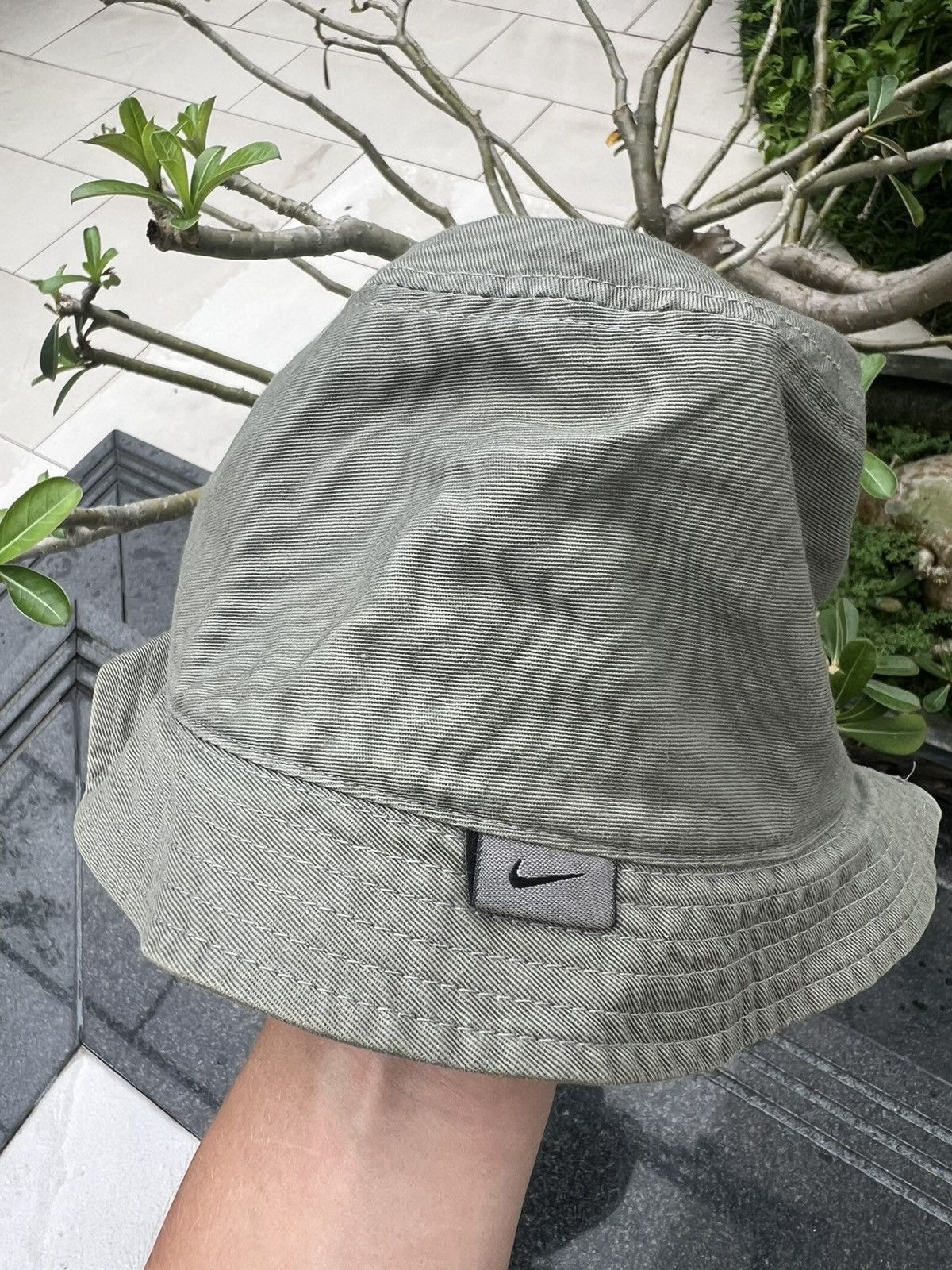 Nike × Vintage 90s Nike Swoosh Vintage Y2K Retro Bucket Hat Size ONE SIZE - 4 Thumbnail