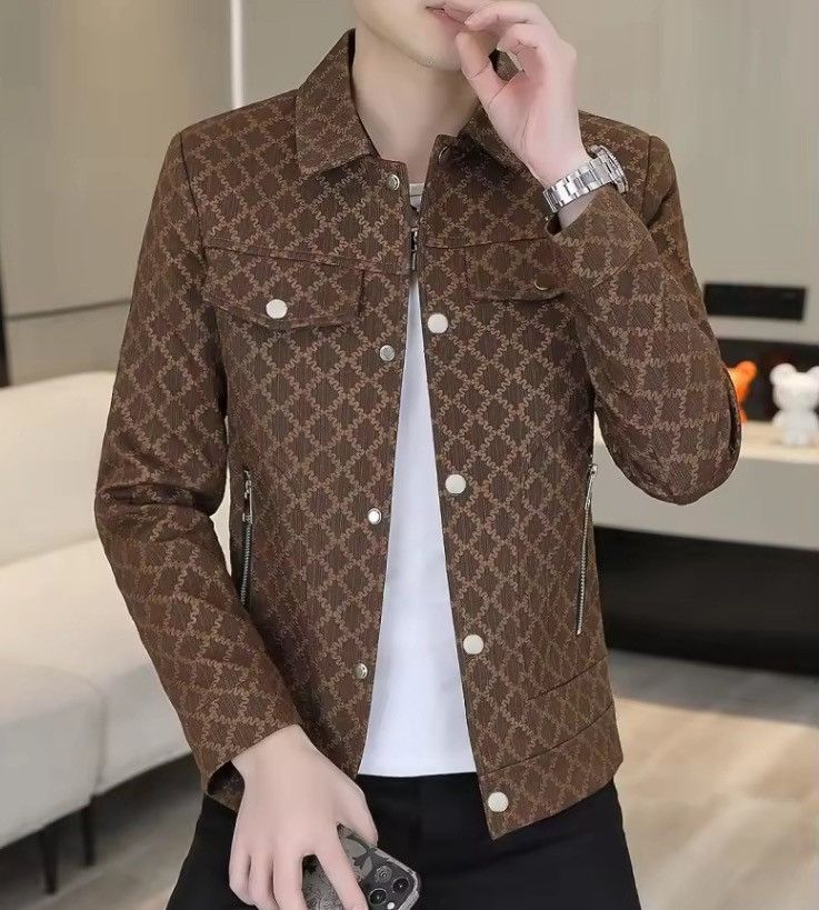 Japanese Brand Brown Color Faux Jacket Size US S / EU 44-46 / 1 - 3 Thumbnail