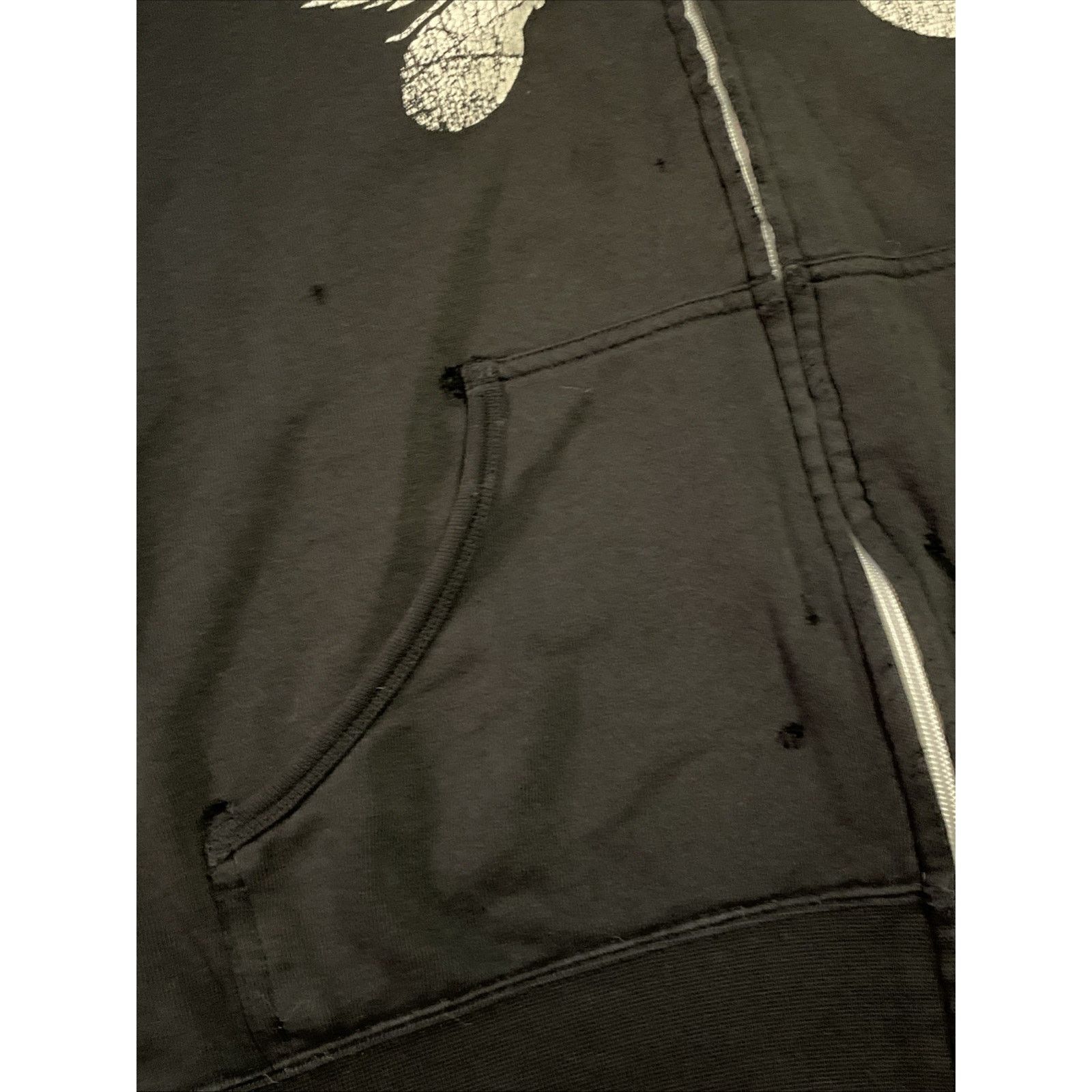 Other Vtg Hollywood Undead Mirror Dove Zip Up Hoodie 2XL Black Size US XXL / EU 58 / 5 - 5 Thumbnail