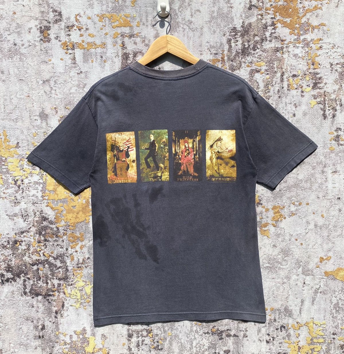 Marilyn Manson Vintage 2000s Marilyn Manson Hierophant Shirt SunFaded Size US S / EU 44-46 / 1 - 2 Thumbnail