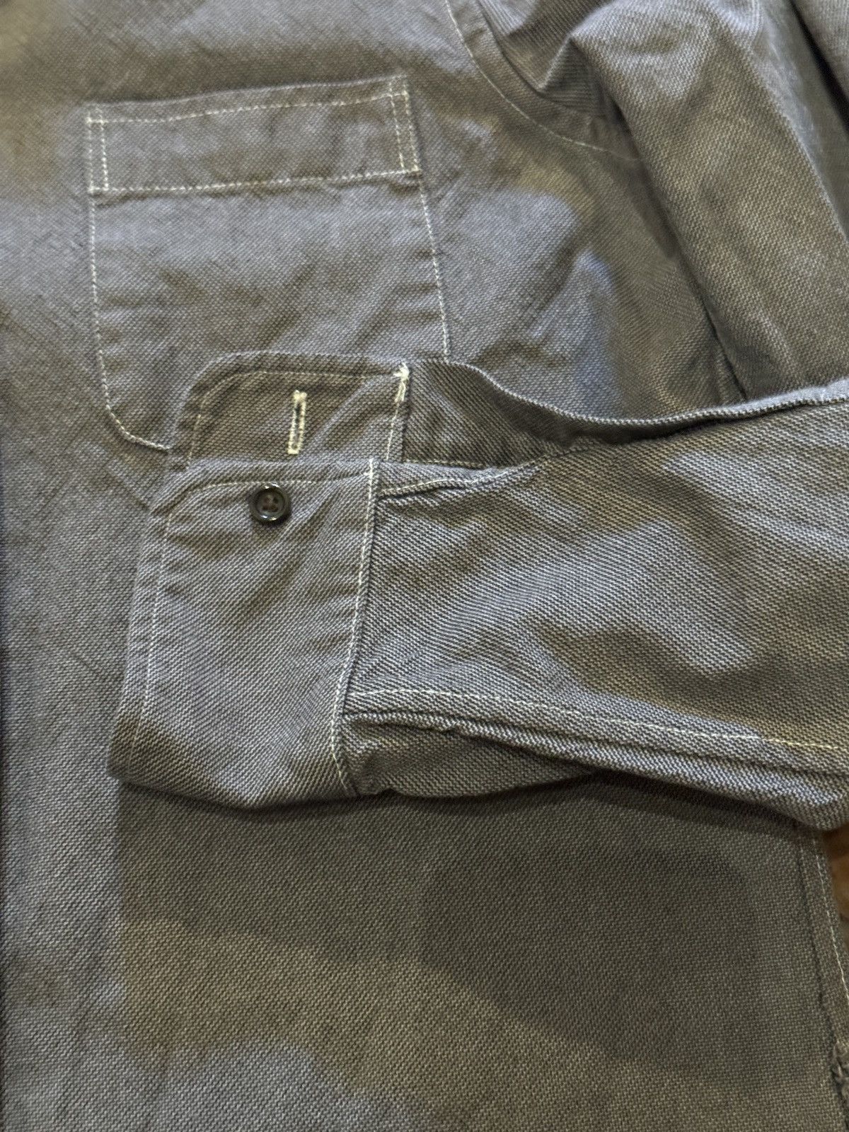 Taylor Stitch Taylor Stitch Dress shirt in heavy grey cotton Size US XS / EU 42 / 0 - 3 Thumbnail