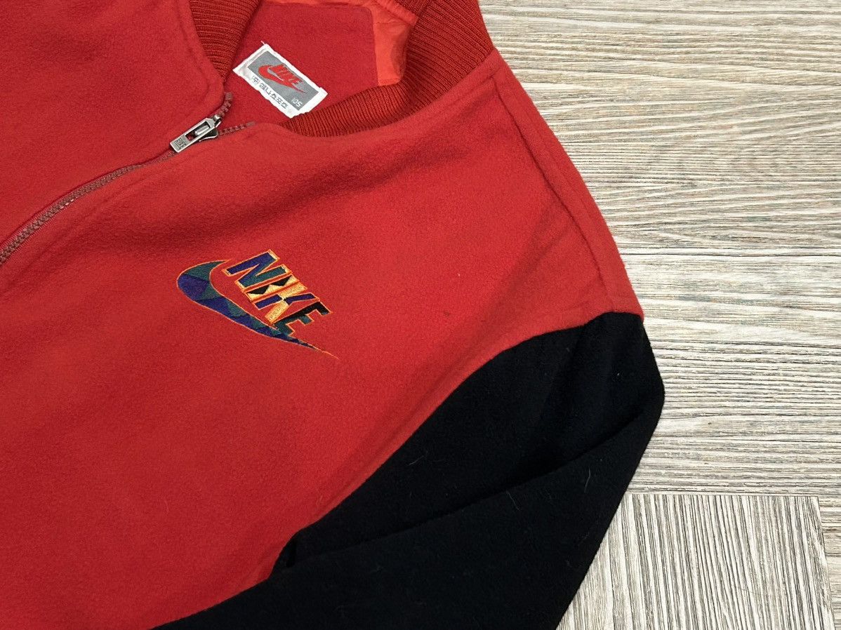 Nike × Vintage *VINTAGE 90s* Nike Urban Jungle Varsity Size US XL / EU 56 / 4 - 4 Thumbnail