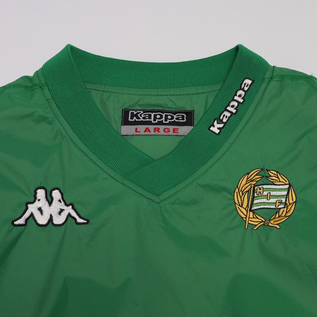 Kappa Kappa HIF Hammarby Football Soccer Track Top Jacket Training Size US L / EU 52-54 / 3 - 7 Thumbnail