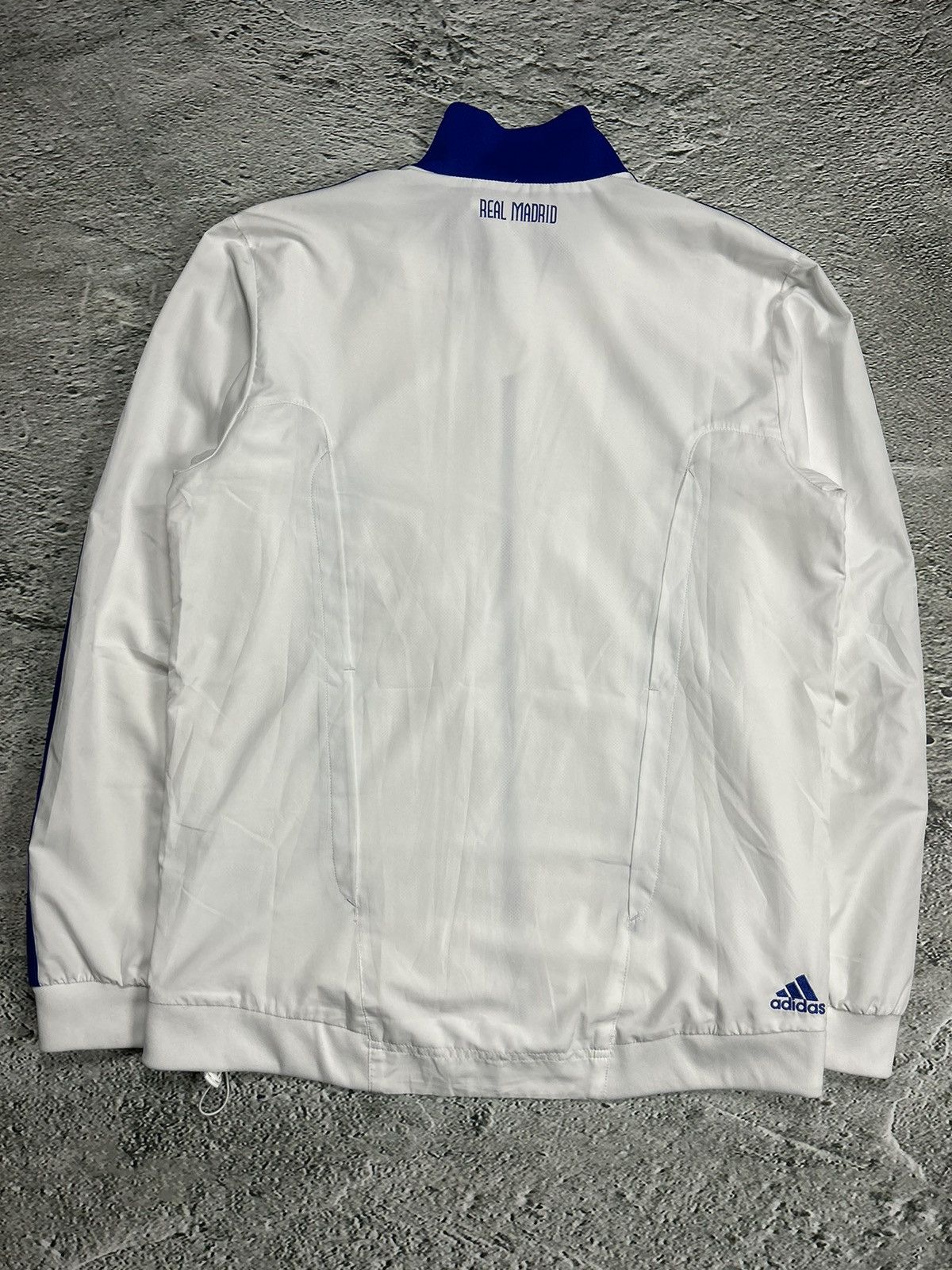 Adidas Real Madrid Adidas track suit white pants jacket Champions Size US L / EU 52-54 / 3 - 8 Thumbnail
