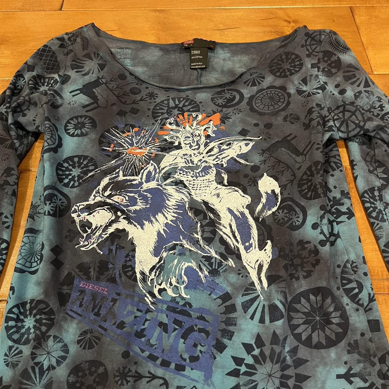 Designer × Diesel × Vintage Vintage Diesel Dress Size L / US 10 / IT 46 - 2 Thumbnail