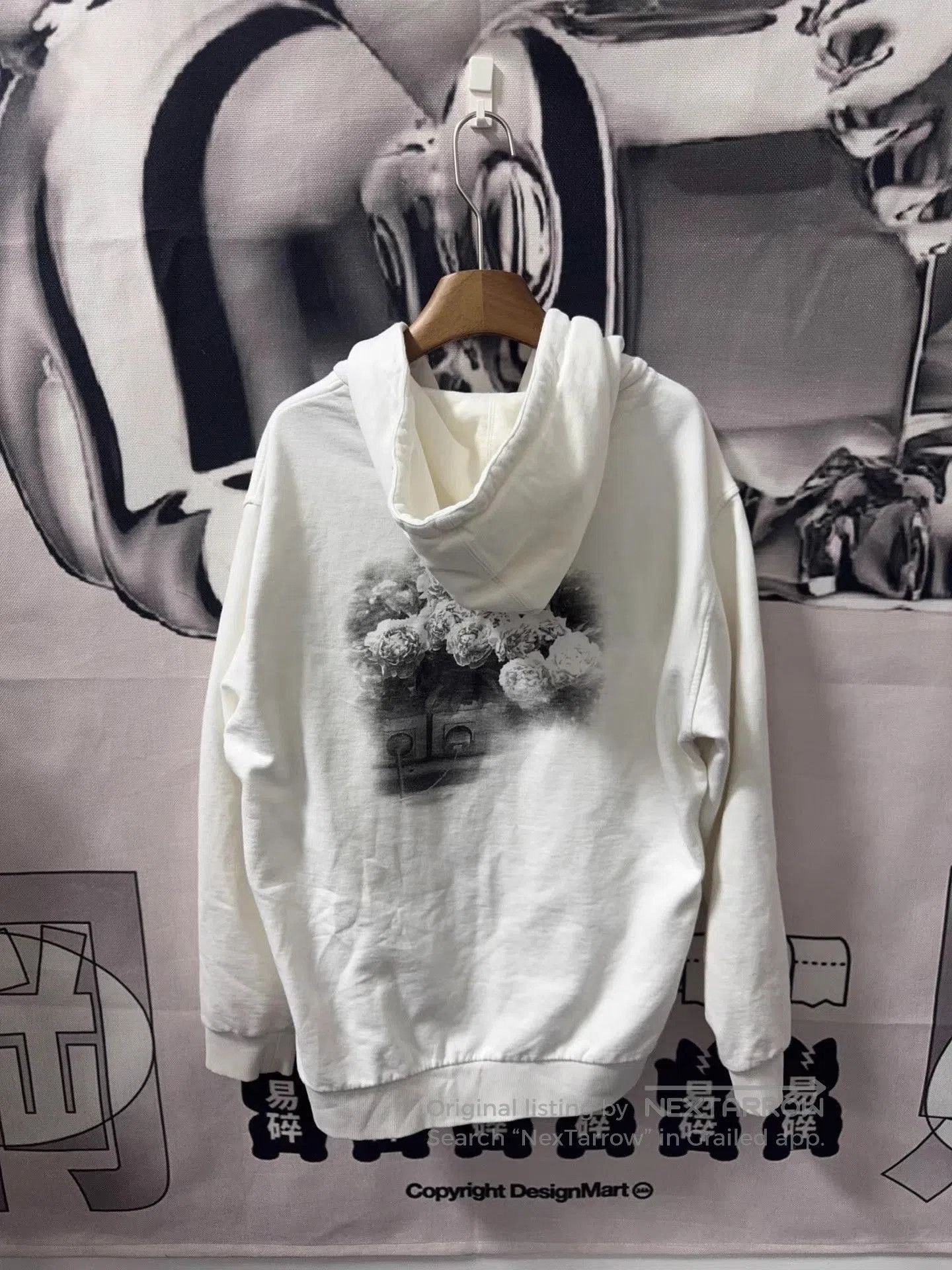 Prada White Zip-Up Hoodie with Graphic Prints. Size US XS / EU 42 / 0 - 3 Thumbnail