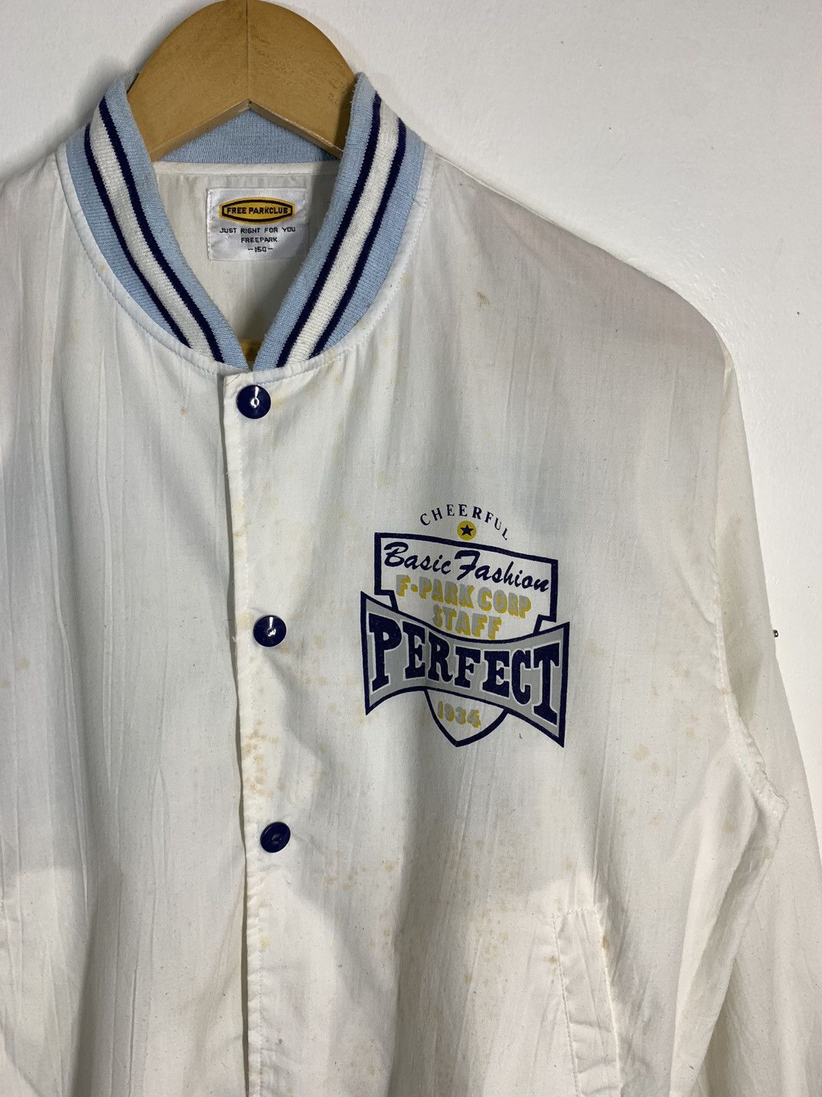 Japanese Brand × Vintage Vintage Japanese Brand Varsity Bomber Jacket Size US L / EU 52-54 / 3 - 4 Thumbnail