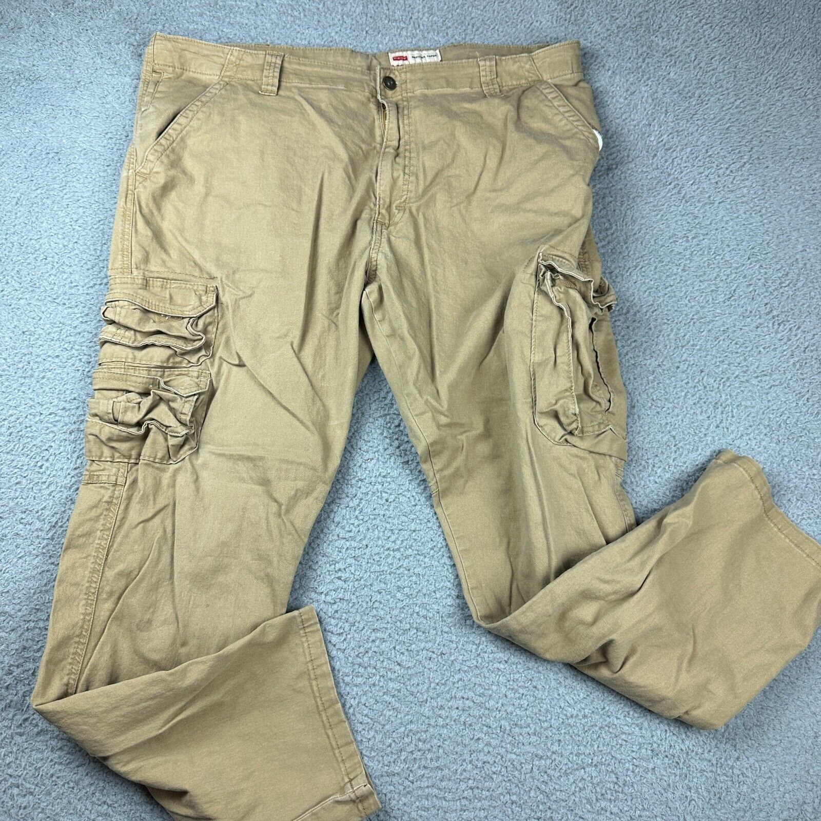 Wrangler Wrangler Regular Taper Adult Flat Front Chino Cargo Pants Size US 40 / EU 56 - 3 Thumbnail